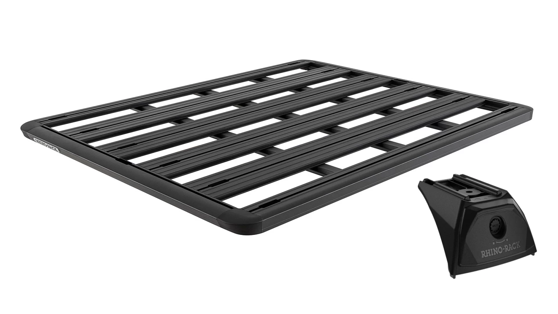 Rhino Rack JC-03151 Pioneer 5 Platform (1528mm x 1236mm) with RX300H Legs for Holden Colorado RC 4dr Ute with Bare Roof (2008 to 2012) - Factory Point Mount