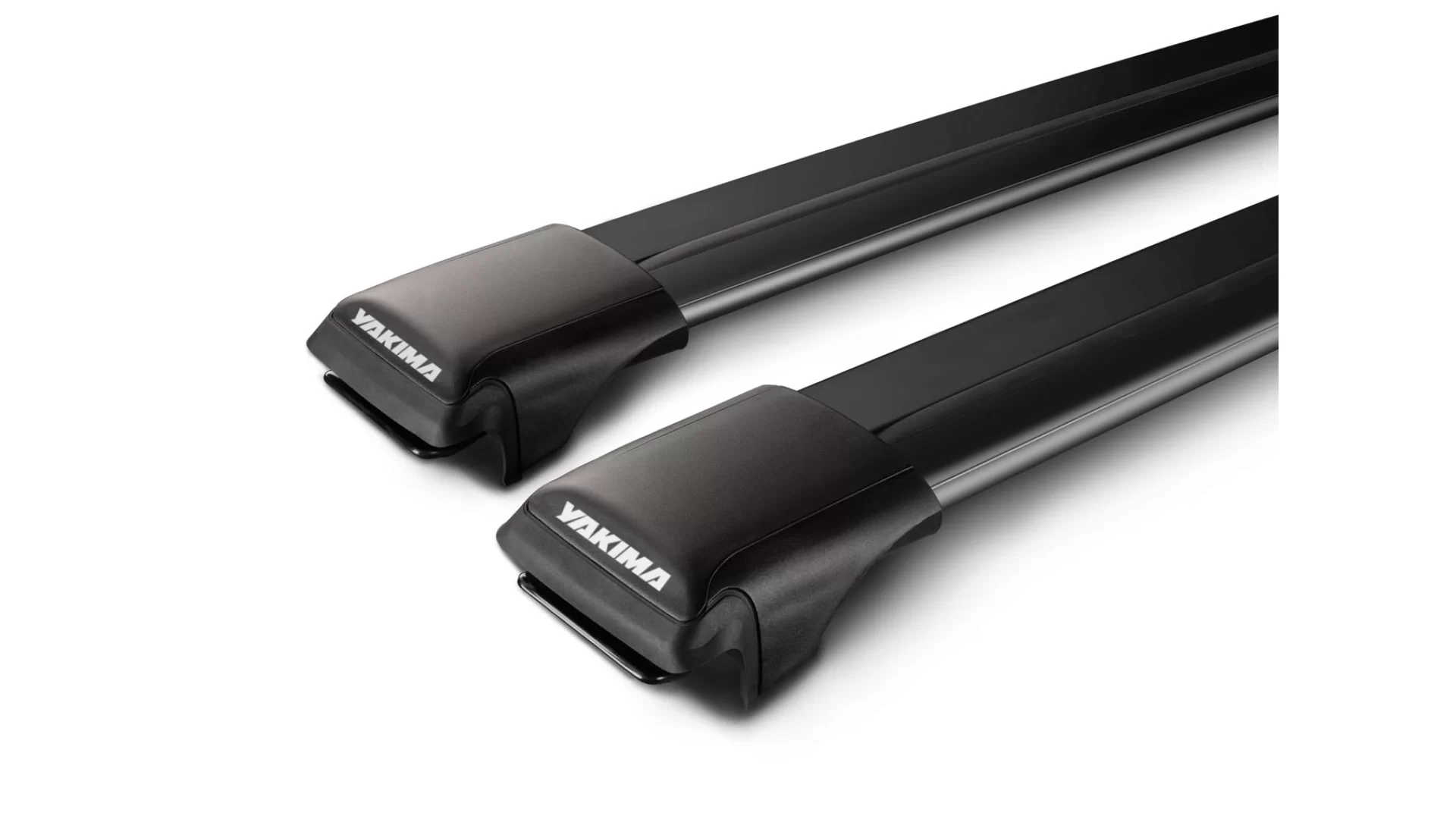 Yakima Aero RailBar Black 2 Bar Roof Rack for Lexus GX550 5dr SUV with Raised Roof Rail (2024 onwards) - Raised Rail Mount