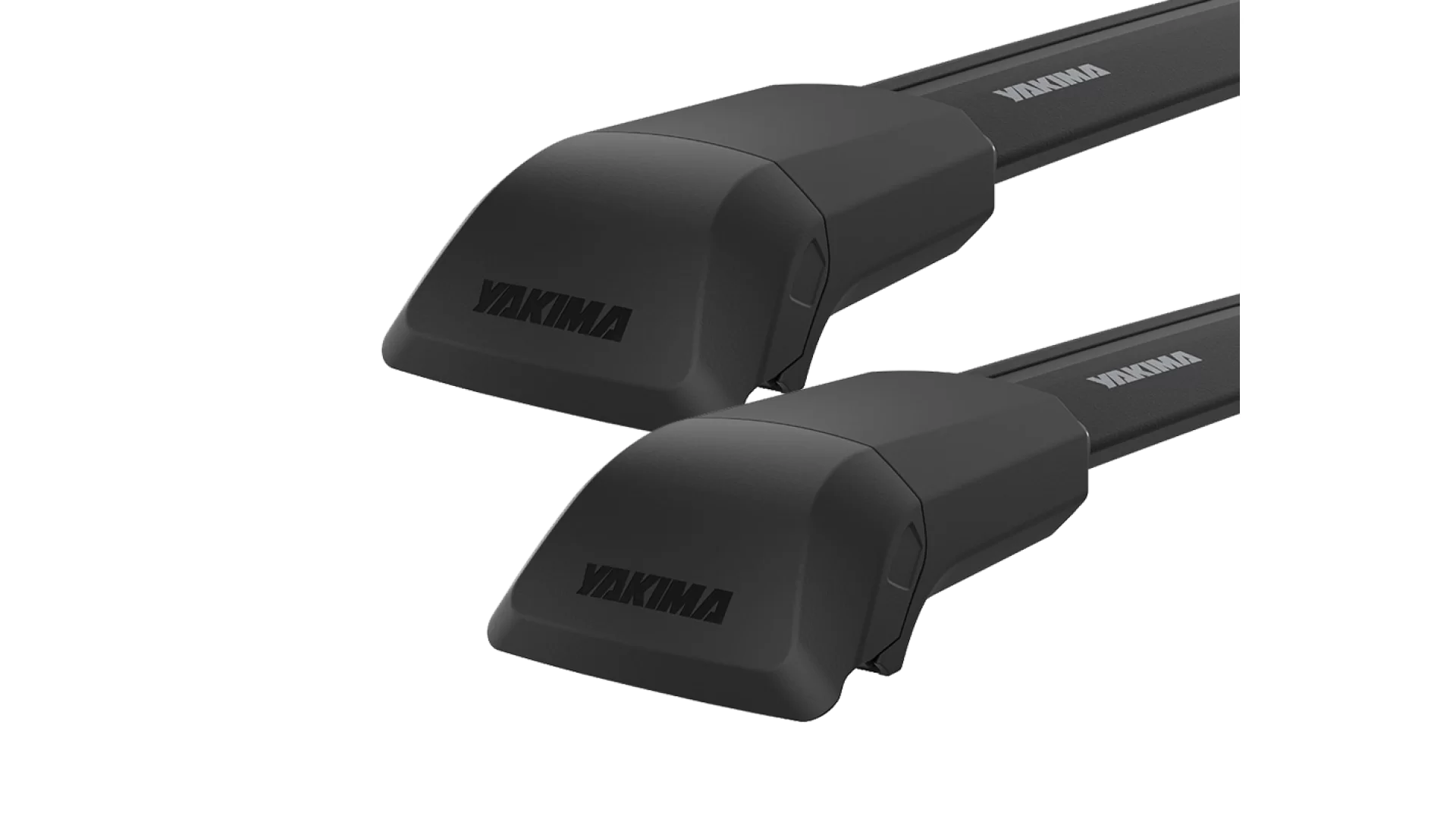 Yakima JetStream FX SkyLine Black 2 Bar Roof Rack for Volkswagen ID.4 5dr SUV with Flush Roof Rail (2020 onwards) - Flush Rail Mount