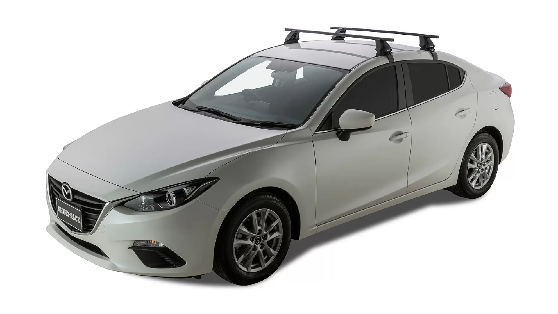Euro 2500 Black 2 Bar Roof Rack | Rhino-Rack