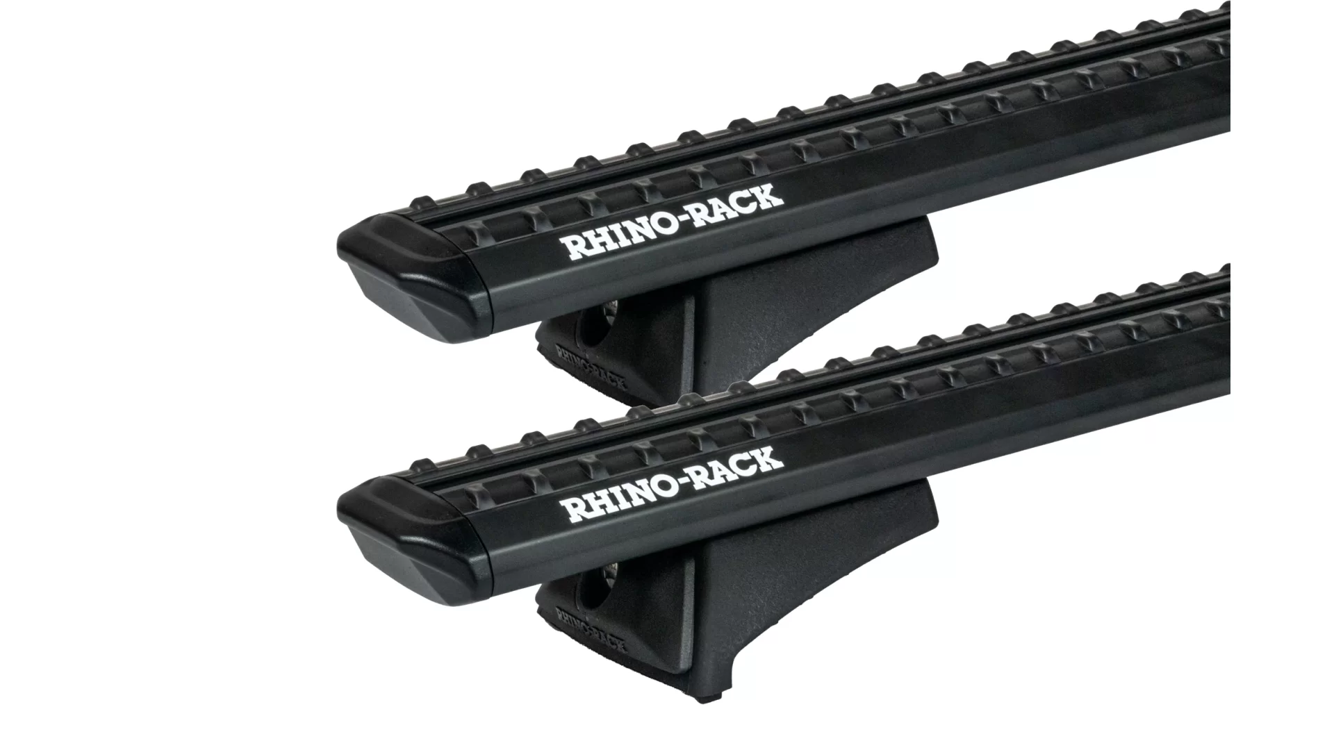 Rhino Rack JC-04516 Sportz RCL Black 2 Bar Roof Rack for Mazda Mazda 3 BM-BN 5dr Hatch with Bare Roof (2013 to 2019) - Factory Point Mount