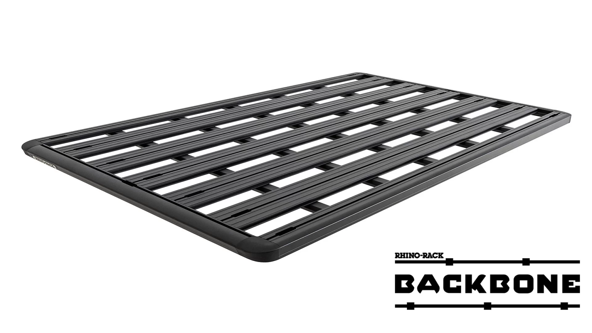 Rhino Rack JB1329 Pioneer Platform (2128mm x 1426mm) with Backbone for Nissan Patrol Y62 5dr SUV with Raised Roof Rail (2012 onwards) - Factory Point Mount