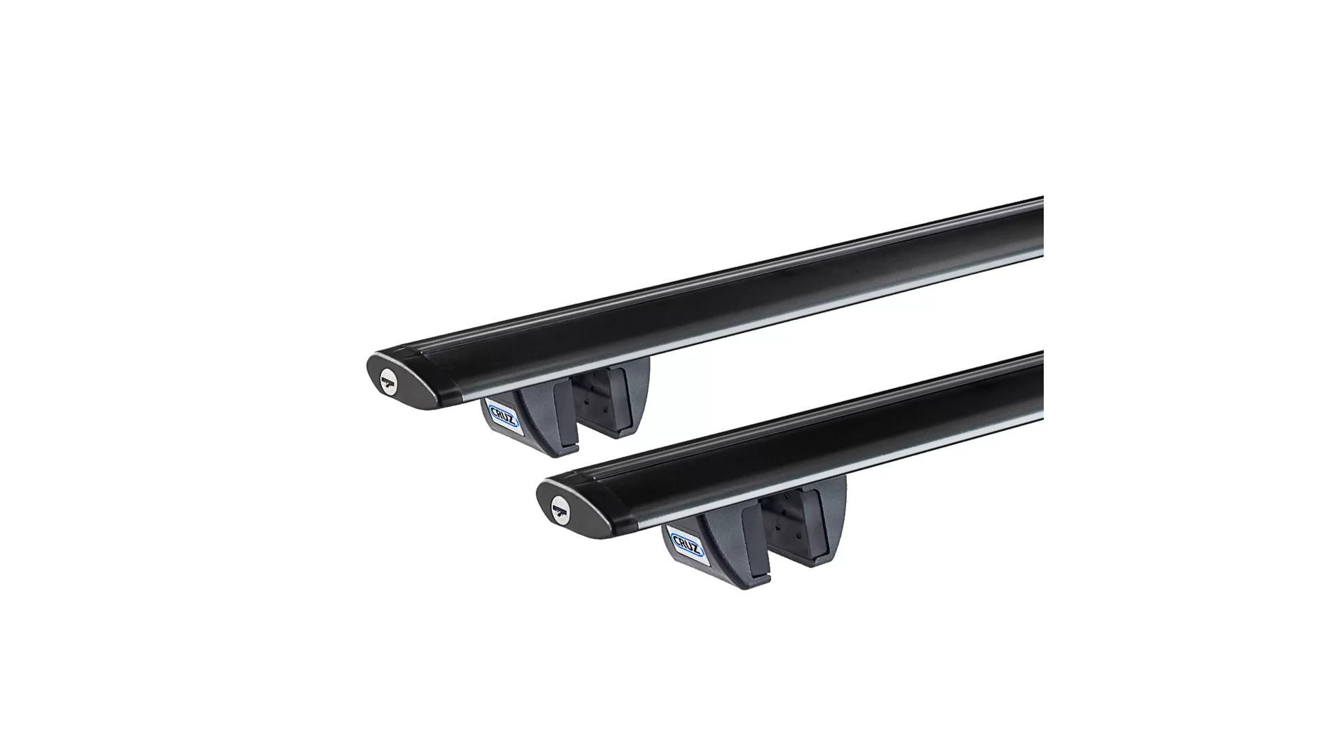 CRUZ Airo Dark R Roof Rack for SUZUKI Grand Vitara 3dr SUV with Raised Roof Rail (1998 to 2005)