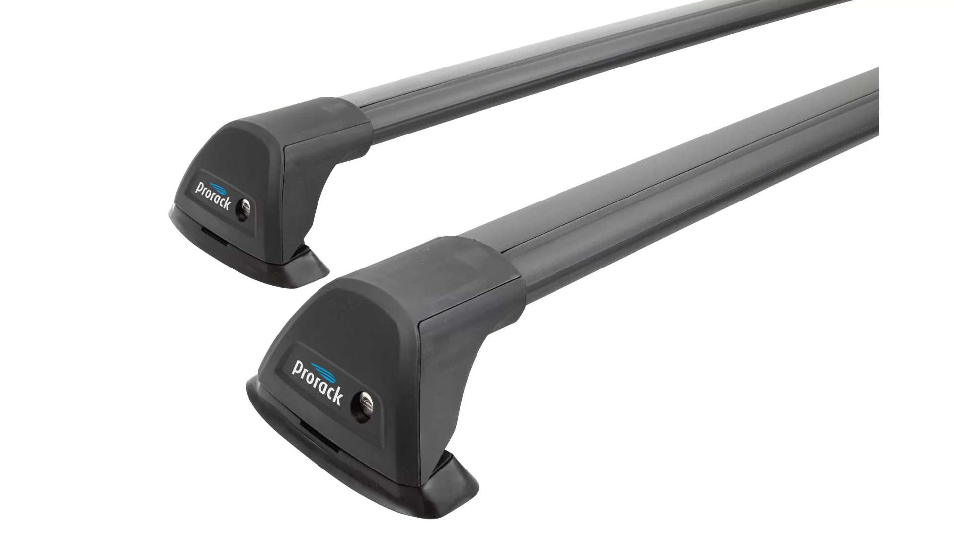 Prorack Aero Flush Black 2 Bar Roof Rack for JEEP Compass 5dr SUV with Flush Roof Rail (2011 to 2016)