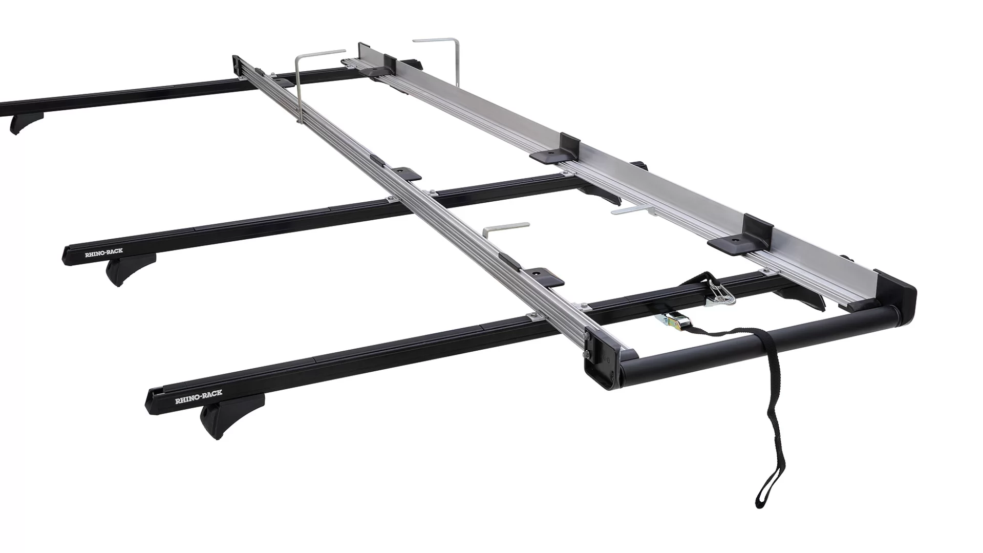 Rhino Rack JC-00955 - Multislide 4.0m Ladder Rack with 680mm Roller for FORD Transit 2dr Custom SWB from 2014
