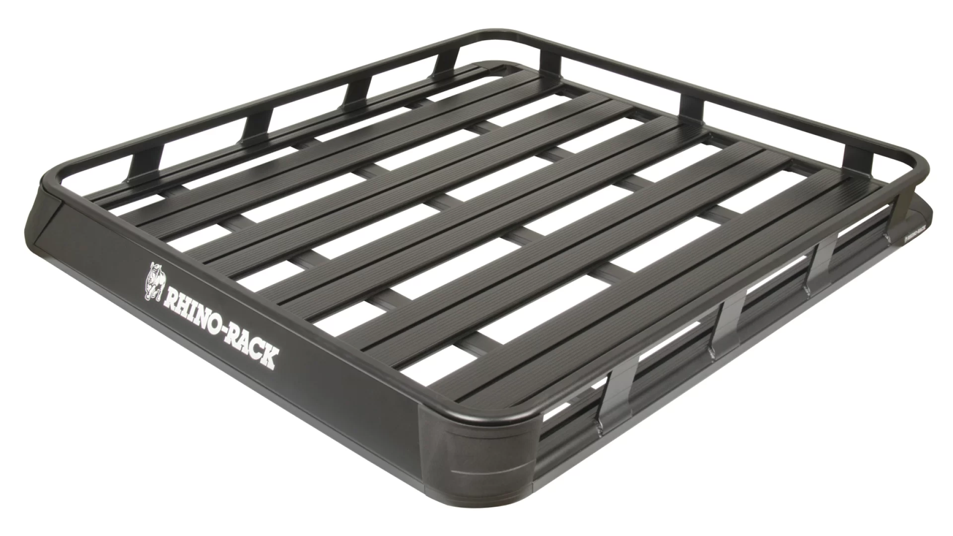 Rhino Rack JA8526 Pioneer Tray (1400mm x 1280mm) RLT600 for Ford F350 Crew Cab 4dr Ute with Bare Roof (2008 to 2016) - Custom Point Mount