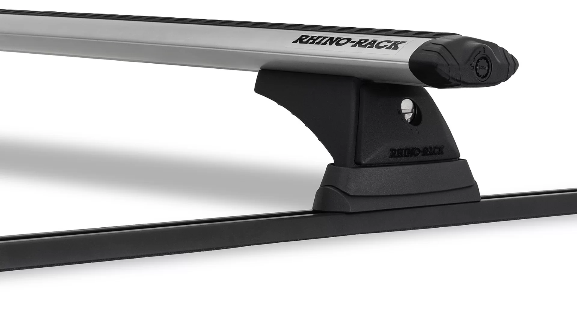 Rhino Rack JB0817 - Vortex RCH Trackmount Silver 2 Bar Roof Rack for DAIHATSU Terios 5dr SUV from 1997