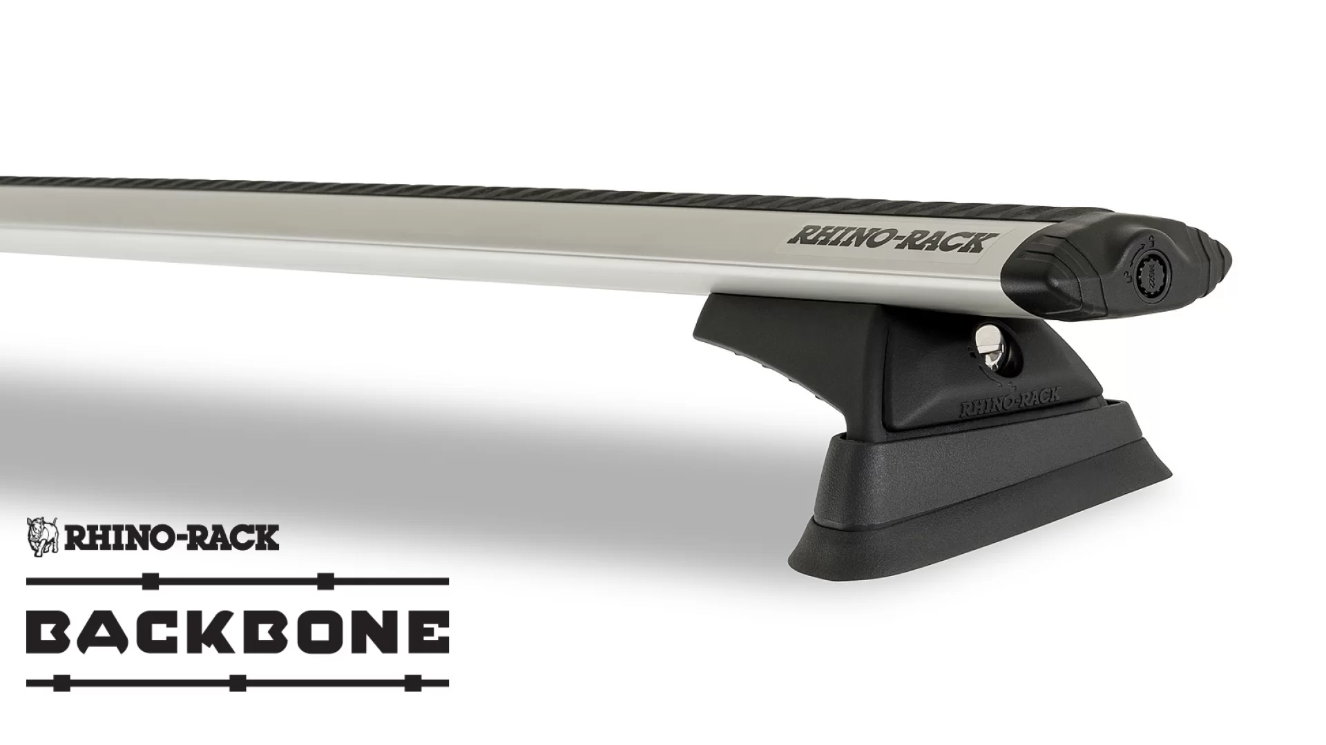 Rhino Rack JC-01315 - Vortex RCL Silver 2 Bar Rhino-Rack Backbone Roof Rack for JEEP Wrangler 5dr SUV from 2011