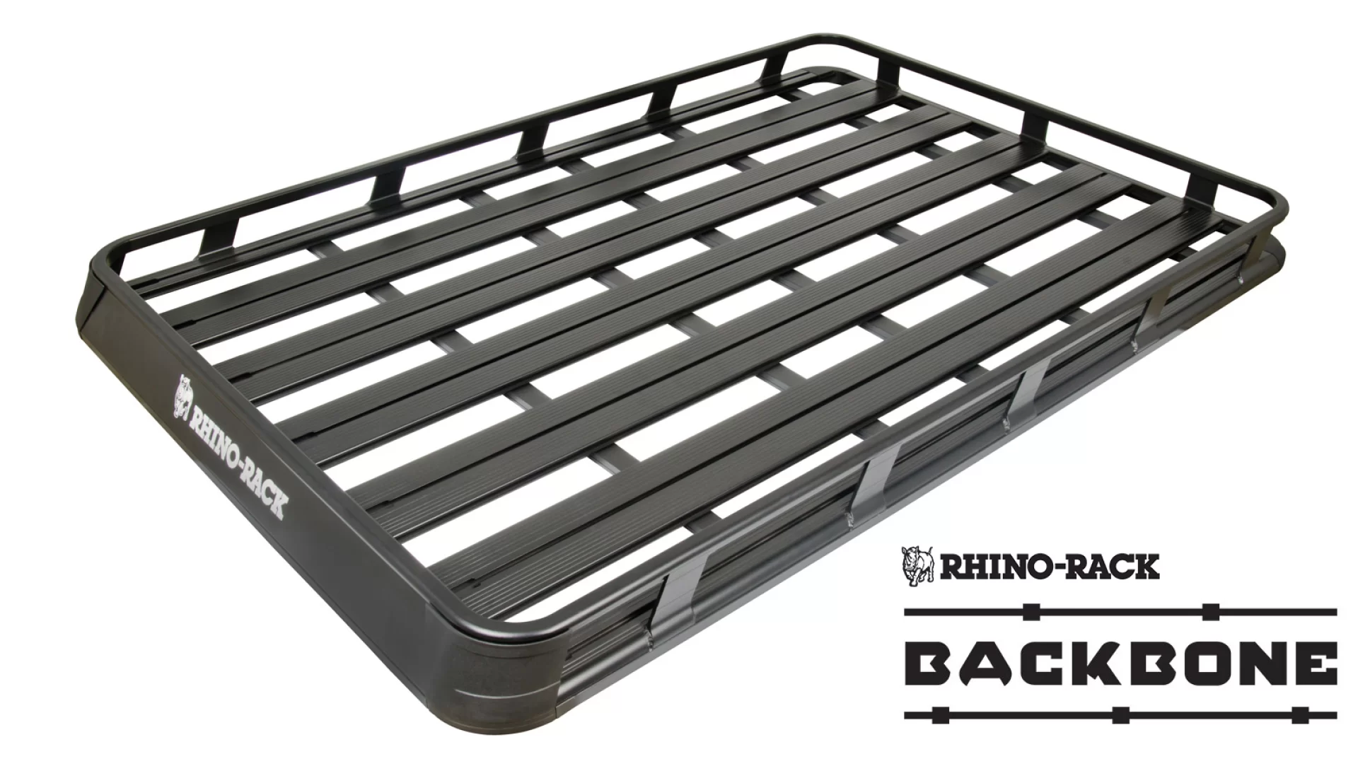 Rhino Rack JA8949 Pioneer Tray (2000mm x 1330mm) for Nissan Patrol Y62 5dr SUV with Raised Roof Rail (2012 onwards) - Factory Point Mount