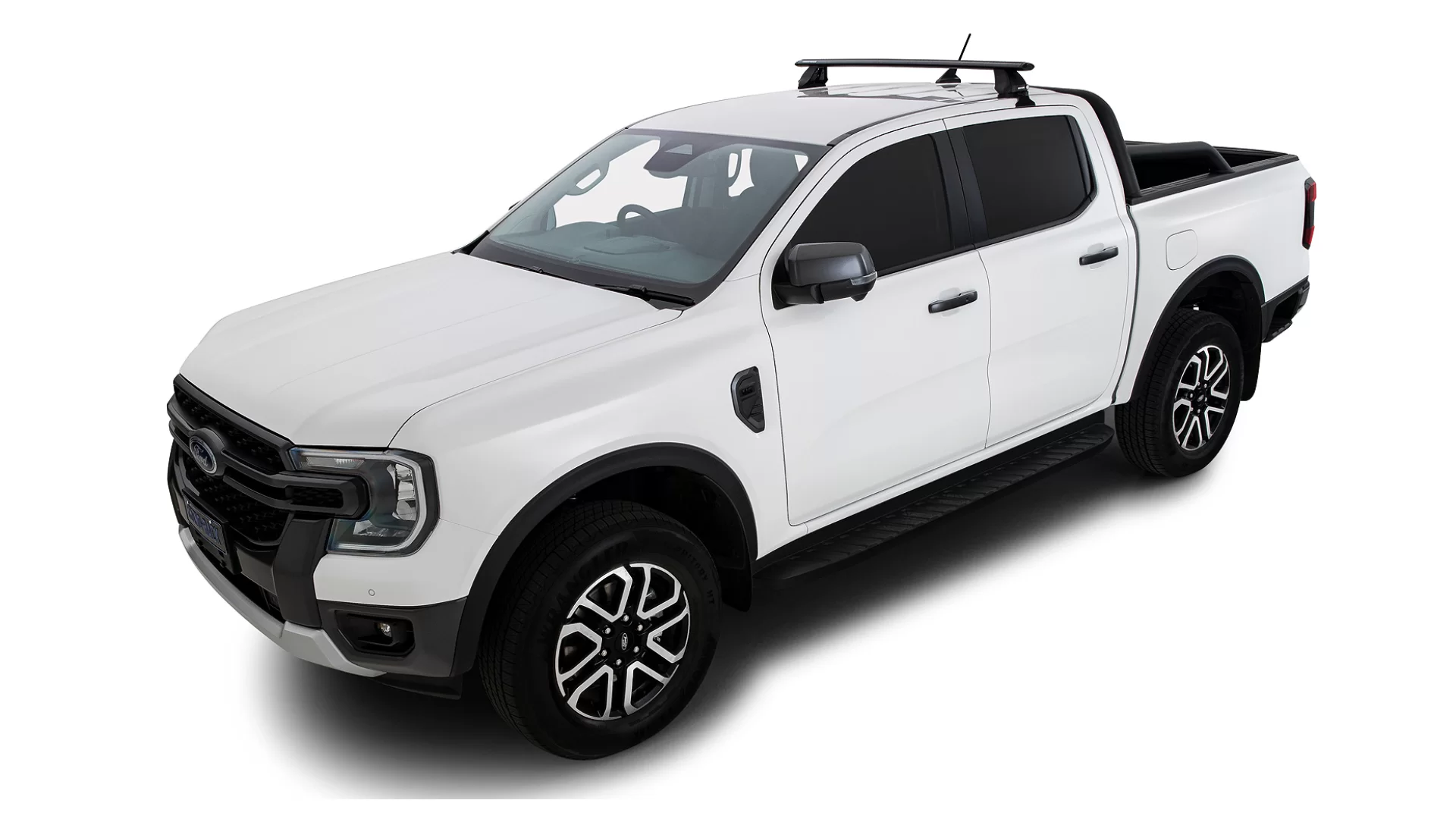 Rhino Rack JC-01535 - Vortex 2500 Black 1 Bar Rear Roof Rack for FORD Ranger Raptor 4dr 4dr Ute from 2022