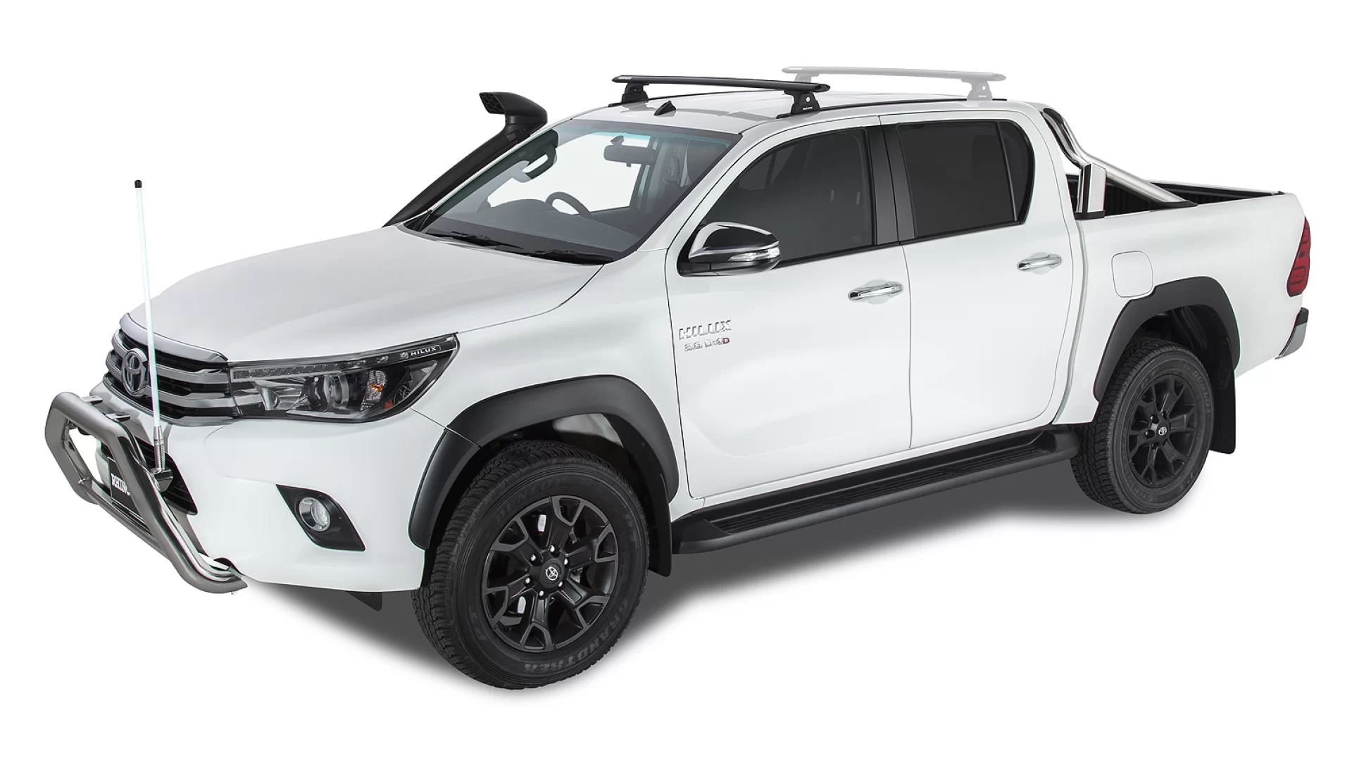 Vortex RLT600 Black 1 Bar Roof Rack | Rhino-Rack