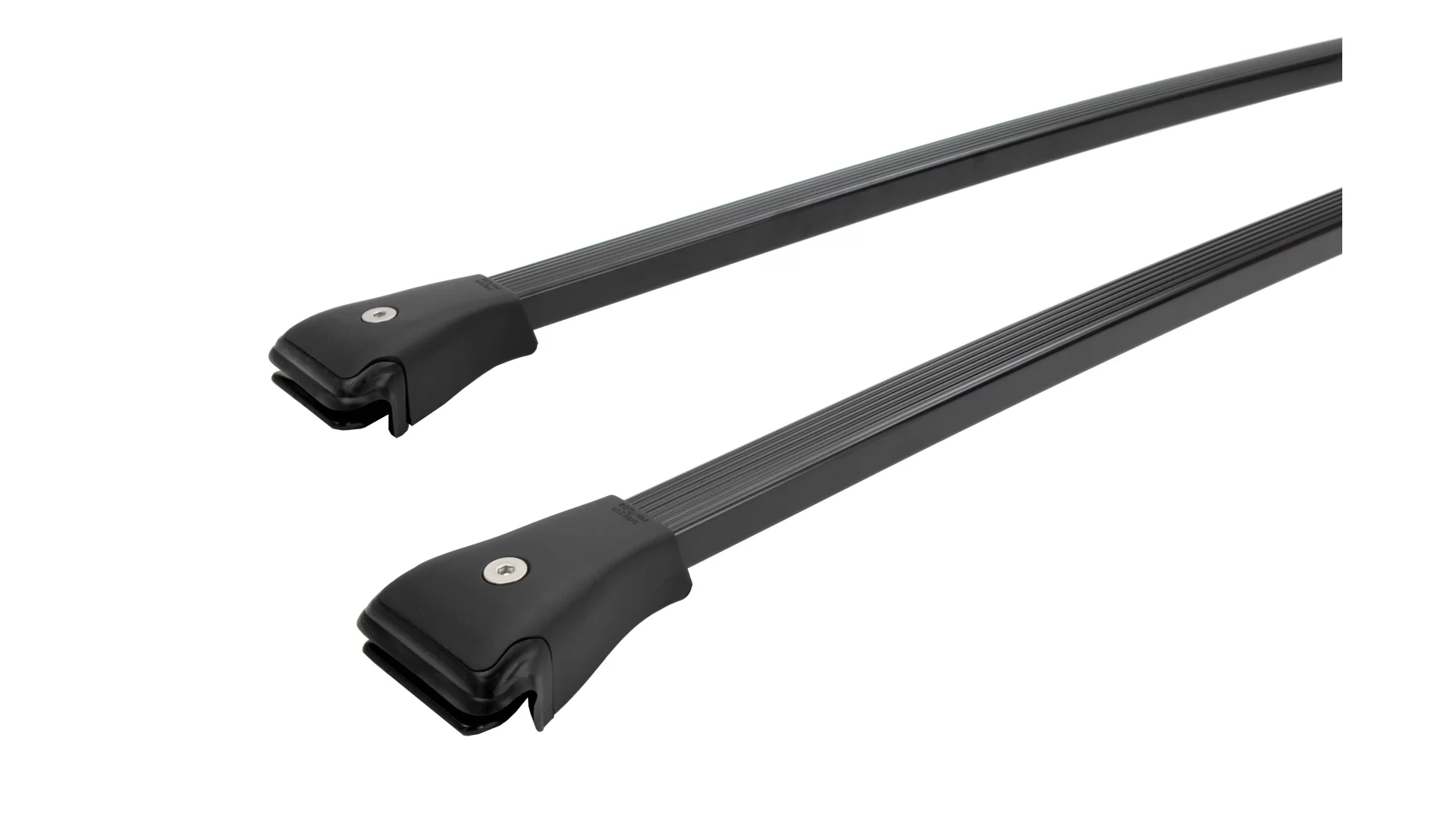 Prorack Standard Rail Bar Black 2 Bar Roof Rack for VOLVO XC70 5dr Wagon with Raised Roof Rail (2000 to 2004)