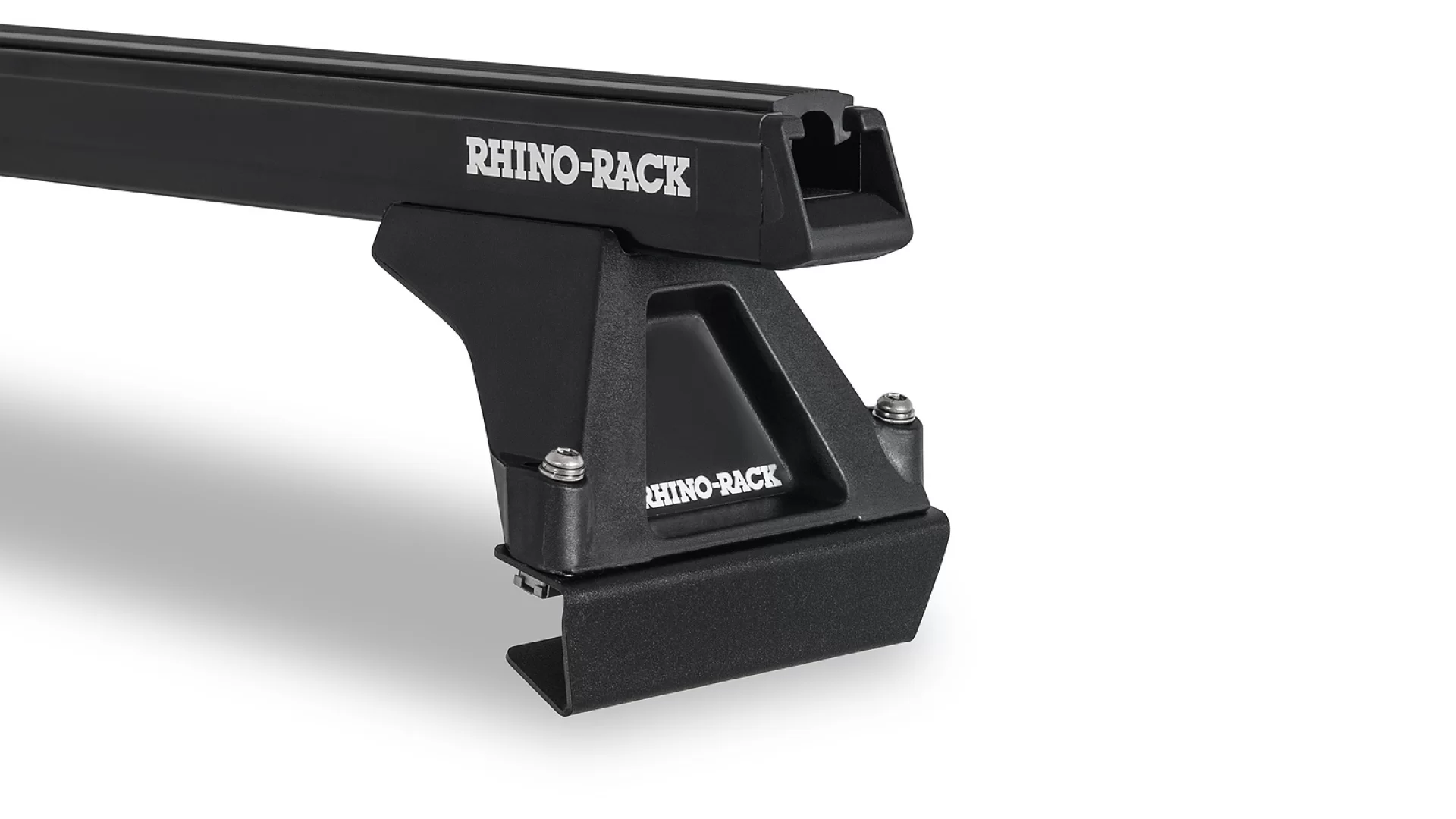 Rhino Rack JA8023 - Heavy Duty RLTF Black 1 Bar Roof Rack for ISUZU F-Series 2dr 2dr Truck from 1986