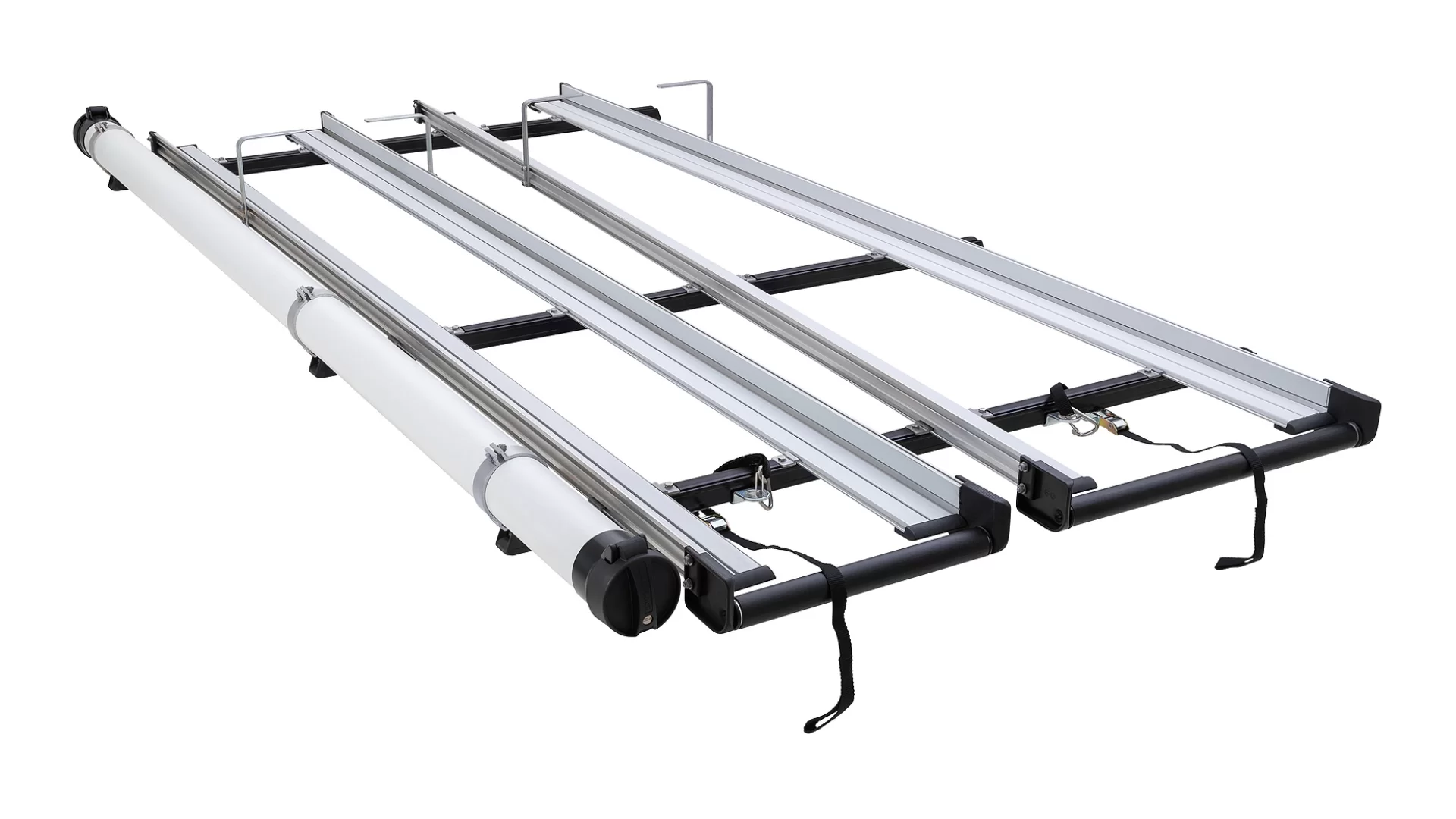 Rhino Rack JC-00939 - CSL Double 3.0m Ladder Rack System with Conduit for FORD Transit 2dr Custom SWB from 2014