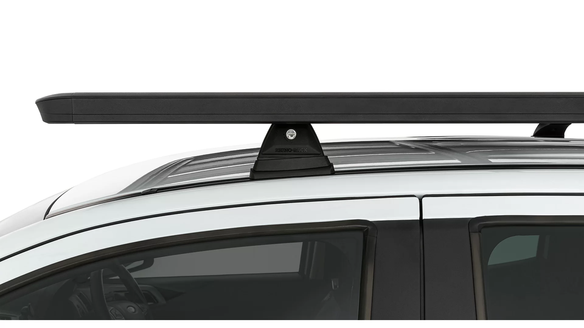 Rhino Rack JC-01735 Pioneer 6 Platform (1500mm x 1380mm) with RCH Legs for Land Rover Discovery 5dr SUV with Factory Fitted Track (2005 to 2017) - Factory Point Mount