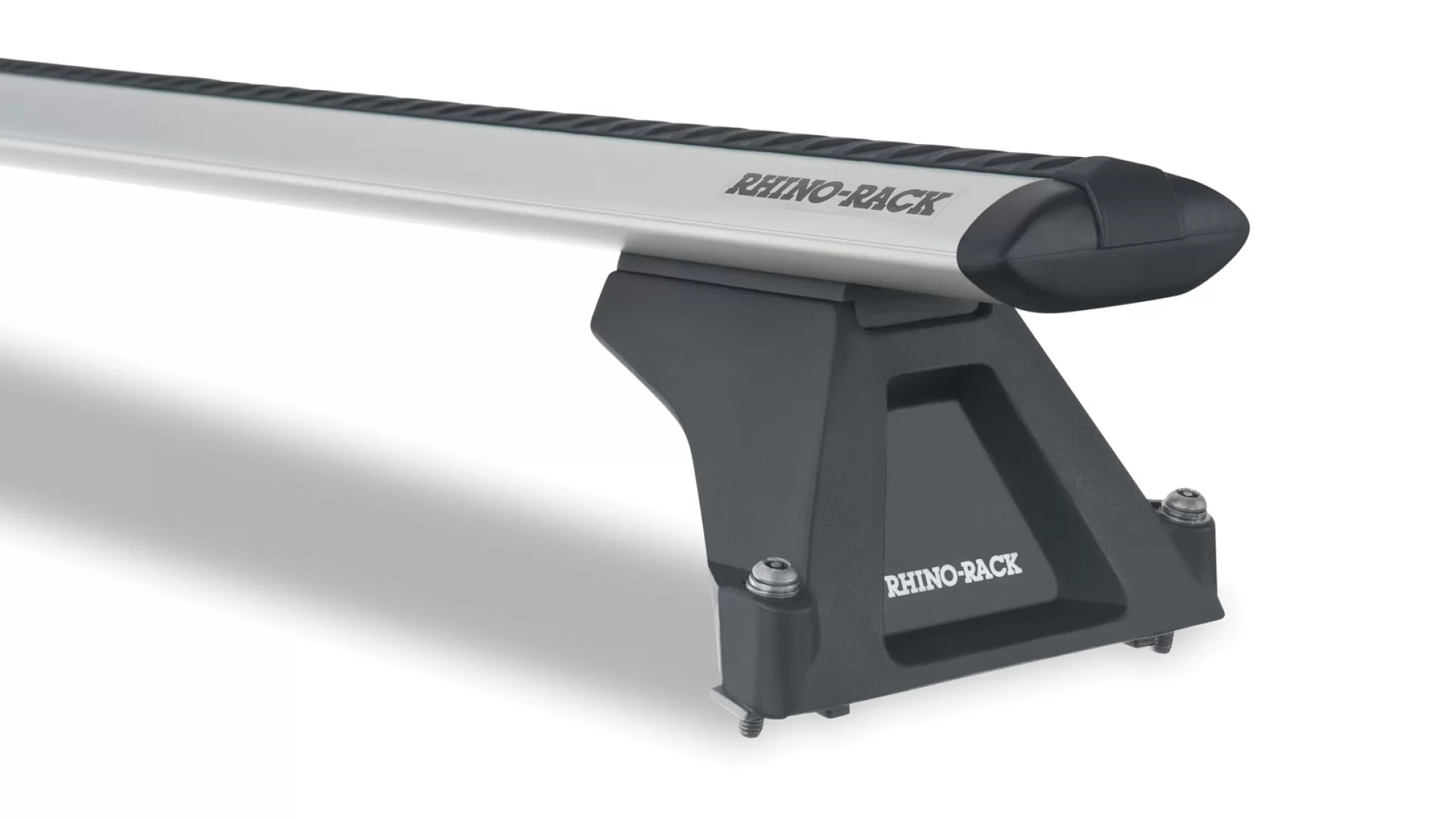 Rhino Rack JA2445 Vortex RLTF Silver 2 Bar Roof Rack for Holden Commodore VT-VZ 5dr Wagon with Rain Gutter (1997 to 2007) - Factory Point Mount