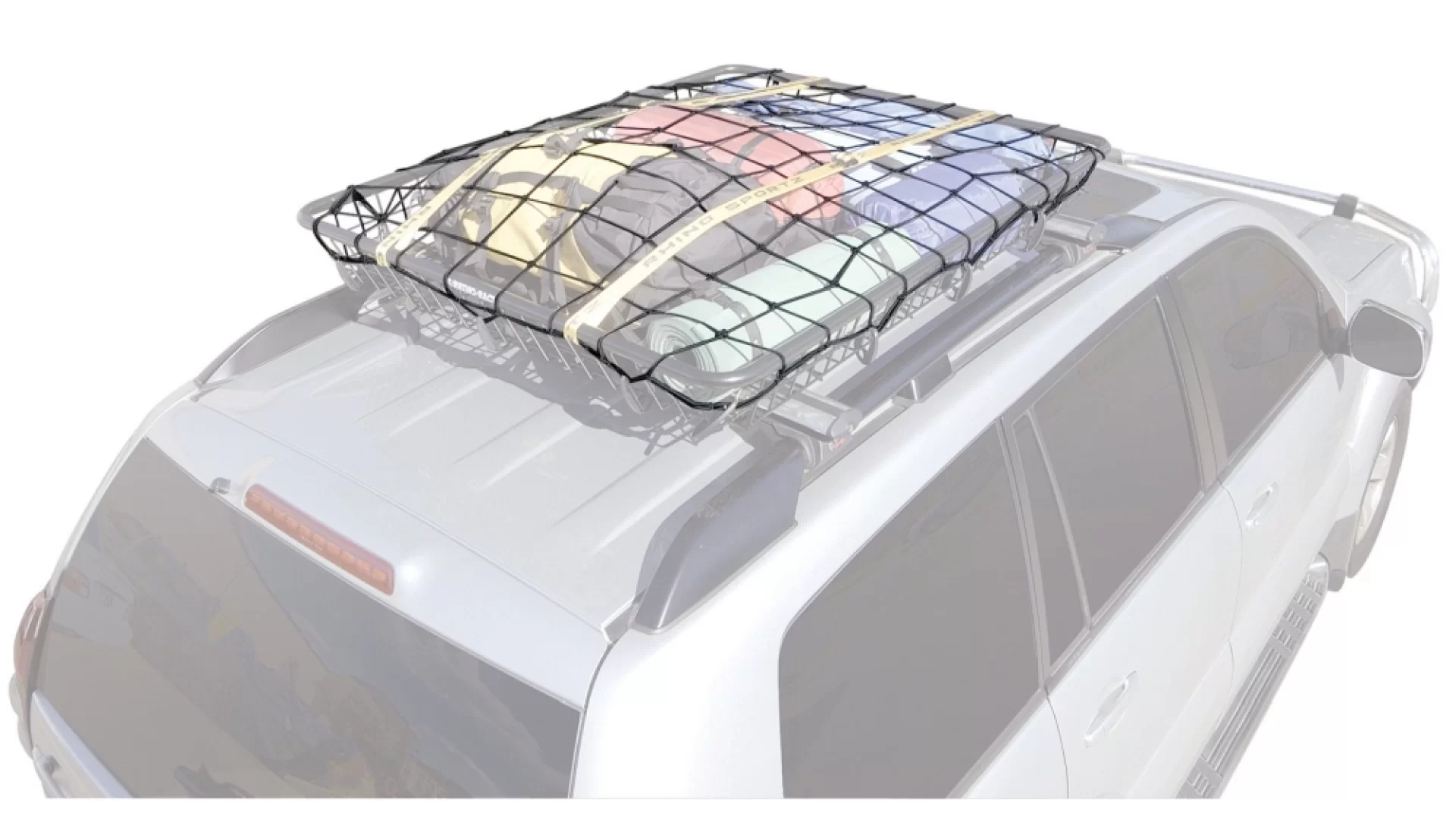 Roof Racks Galore Rhino Rack Roof Rack Luggage Net Basket Net Tray Net RLN1 cargo net