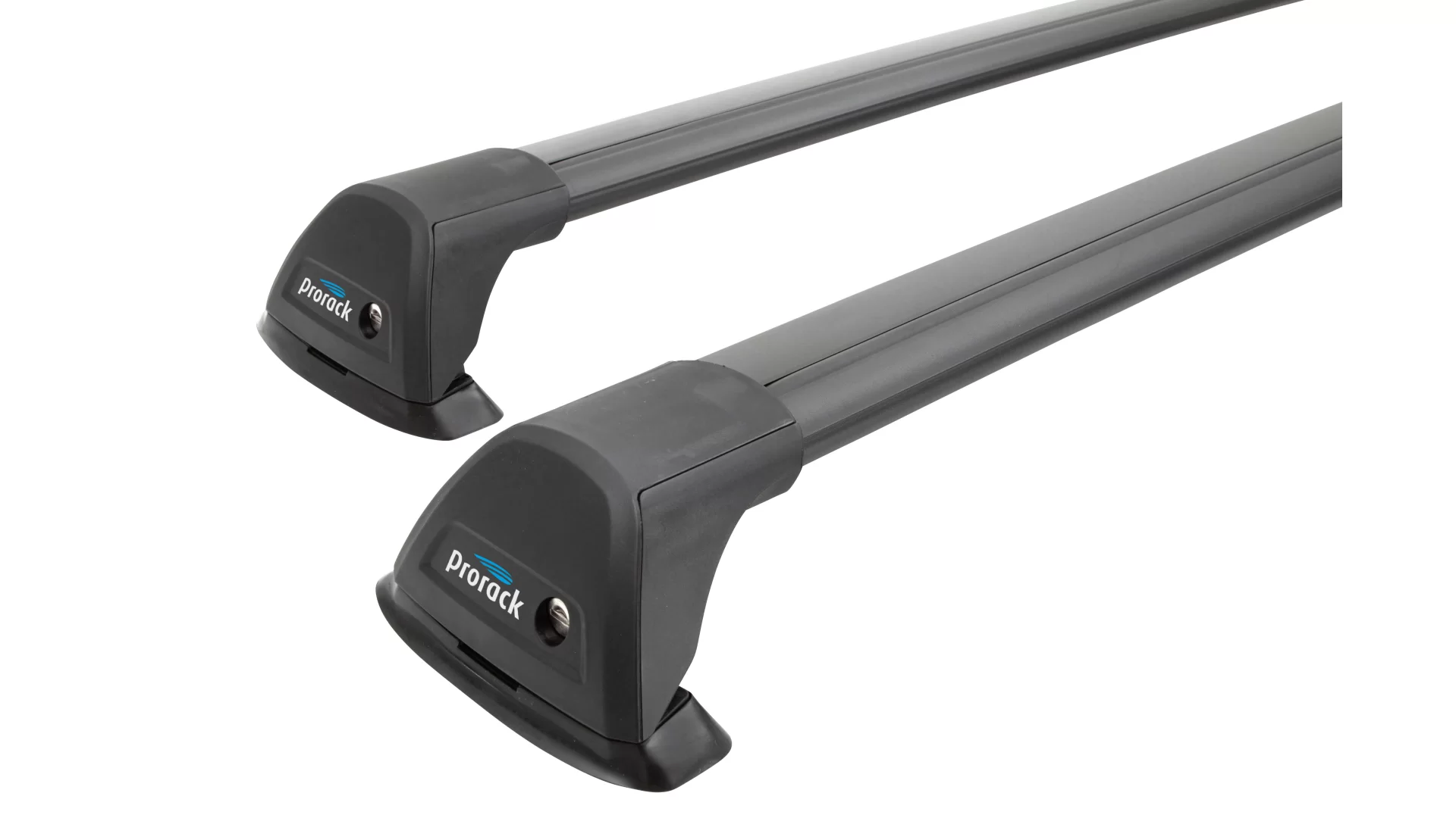 Prorack Aero Flush Black 2 Bar Roof Rack for AUDI A3/S3/RS3 4dr Sedan with Bare Roof (2016 to 2020)