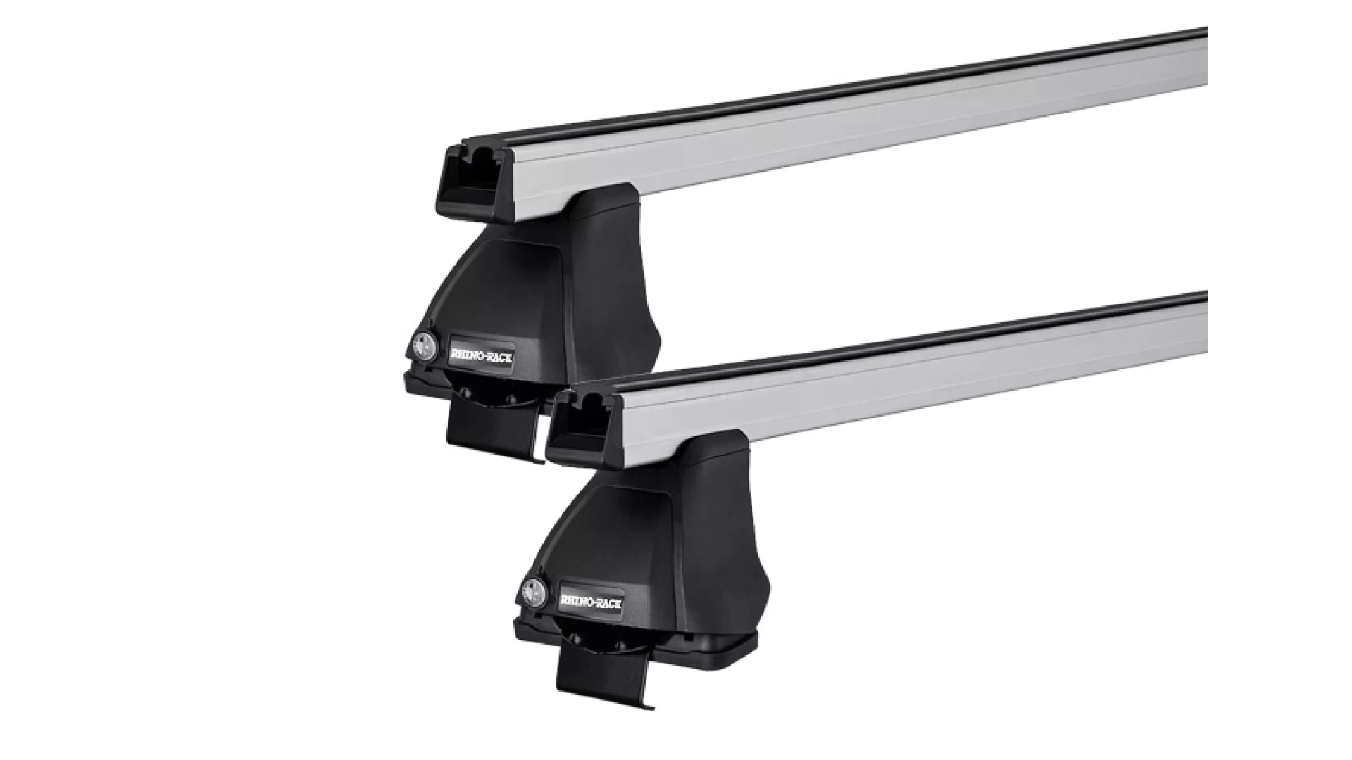 Rhino Rack JA8274 Heavy Duty 2500 Silver 2 Bar Roof Rack for BMW X4 5dr SUV with Bare Roof (2014 to 2018)