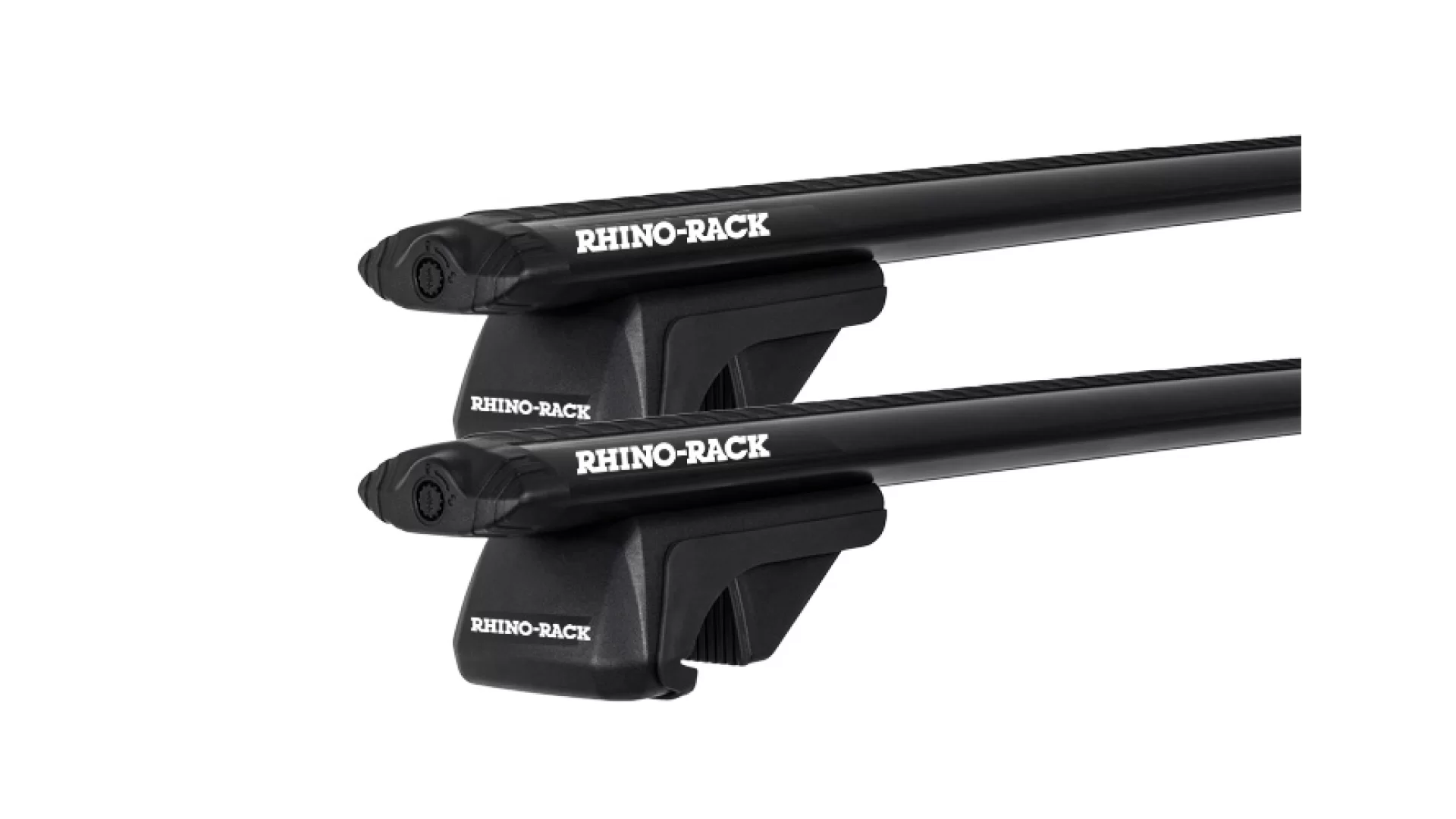 Rhino Rack JA9139 Vortex SX Black 2 Bar Roof Rack for ALFA ROMEO 156 5dr Wagon with Raised Roof Rail (2000 to 2006)