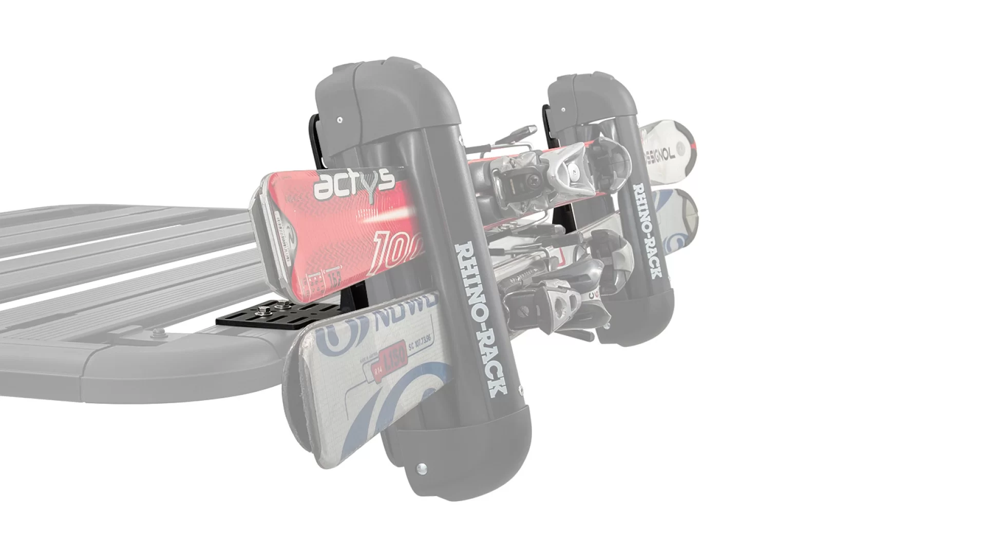 Rhino Rack Pioneer Recovery Track/Fishing Rod Holder Side Bracket 43159 - View 1