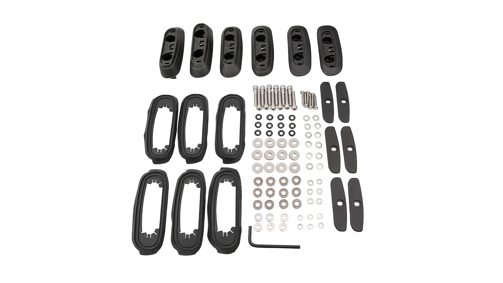 Rhino Rack RCP17 BK Roof Rack Fitting Kit