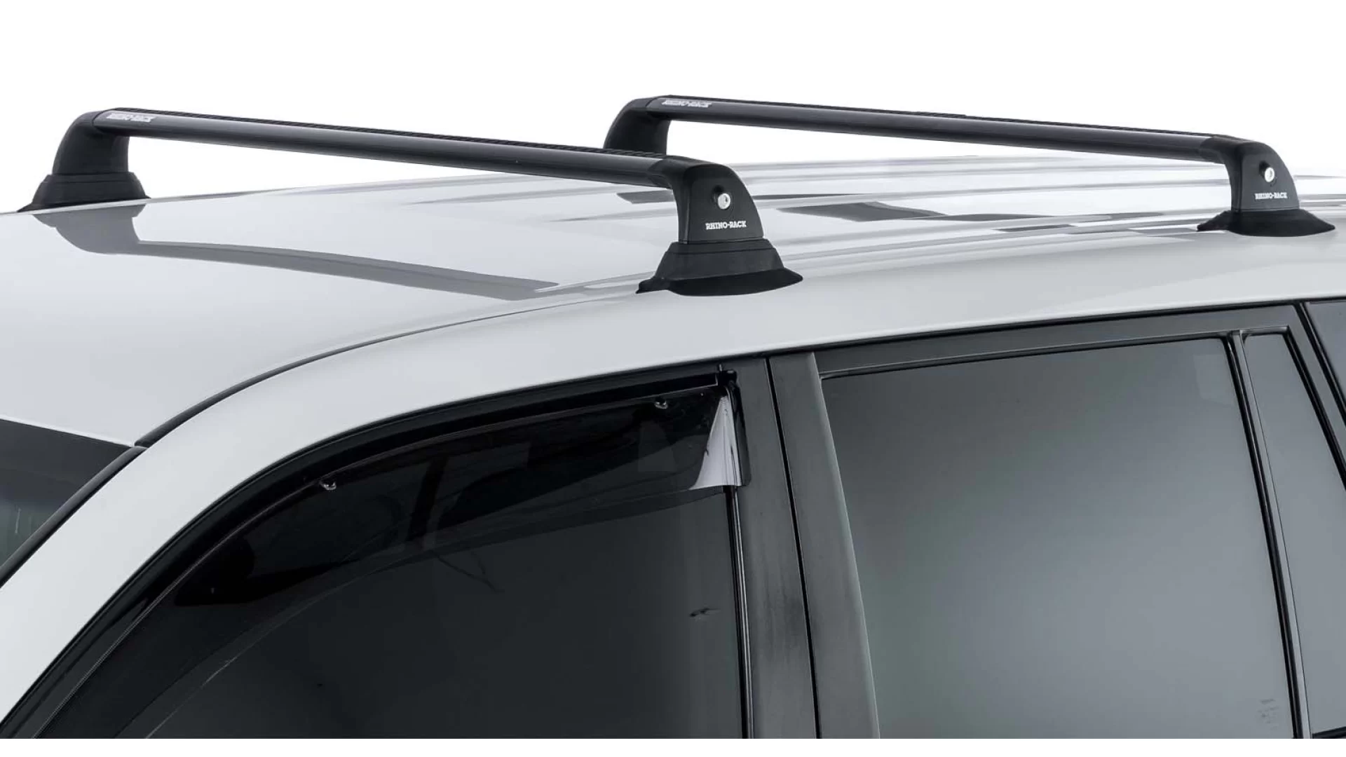 Rhino Rack RVP Black 2 Bar Roof Rack RENAULT Kangoo X76 1st Gen 2dr Van 09/04 to 11/10 (RVP11) - View 2