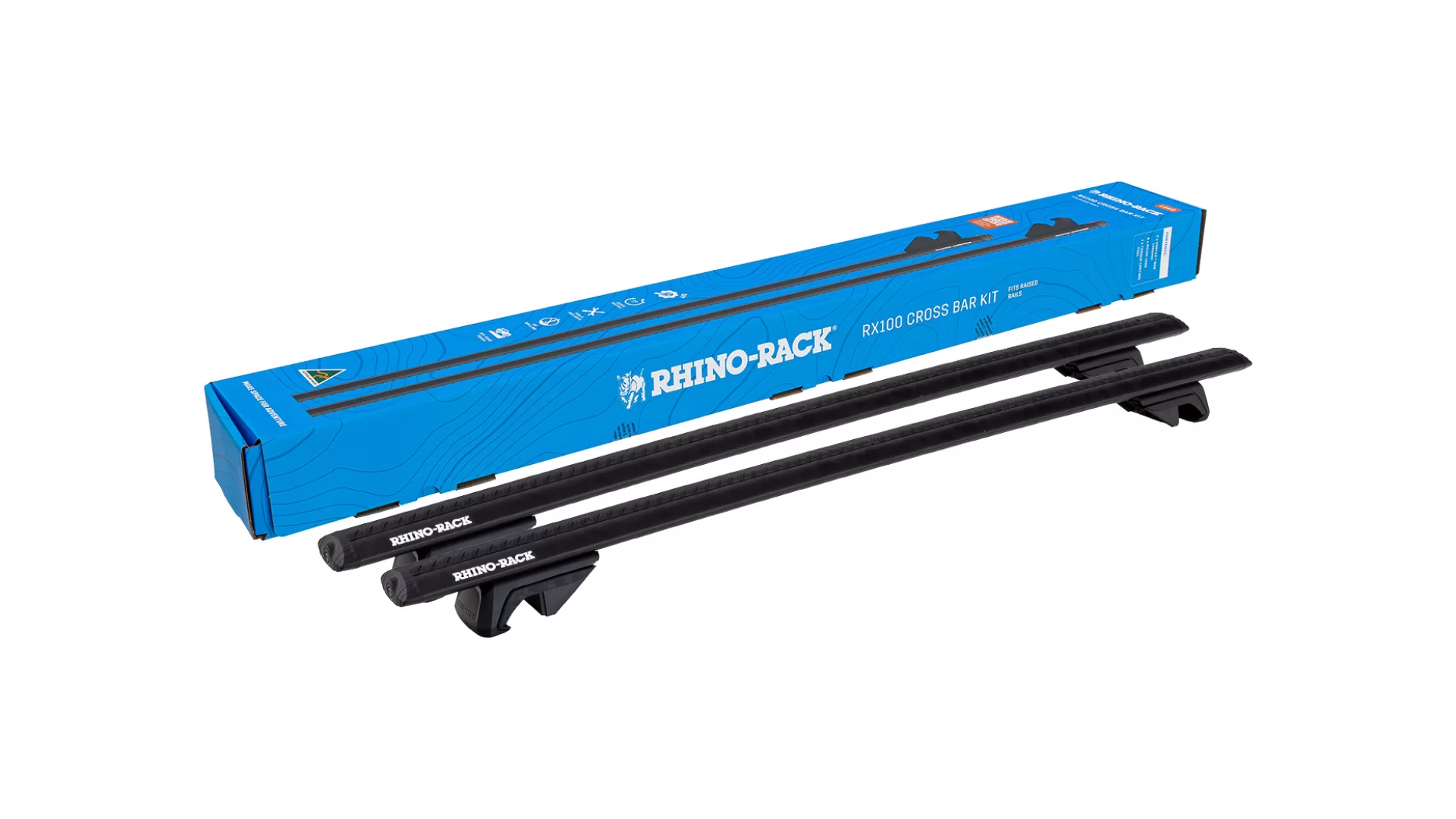 Rhino Rack RX100 Crossbar Kit 1375mm - RXB1VA137