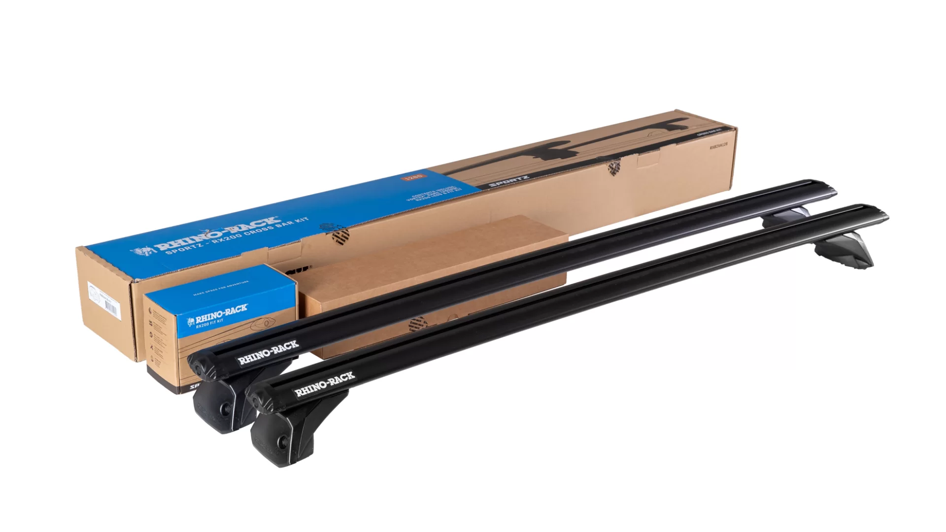 Rhino Rack RX200 Cross Bar Kit for Ford Everest U704 Flush Rail