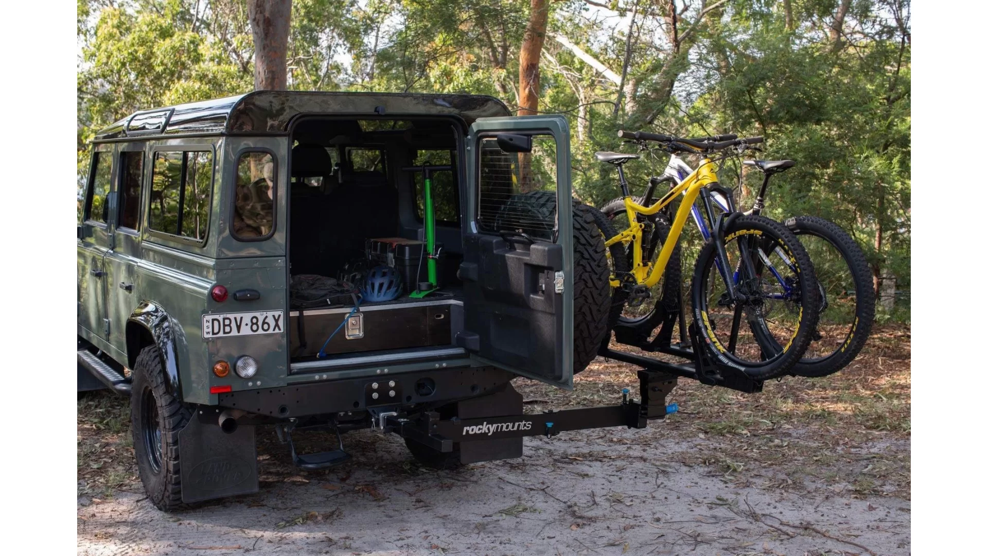 RockyMounts Backstage 2 Bike Hitch Mounted Carrier - 10002 - View 1