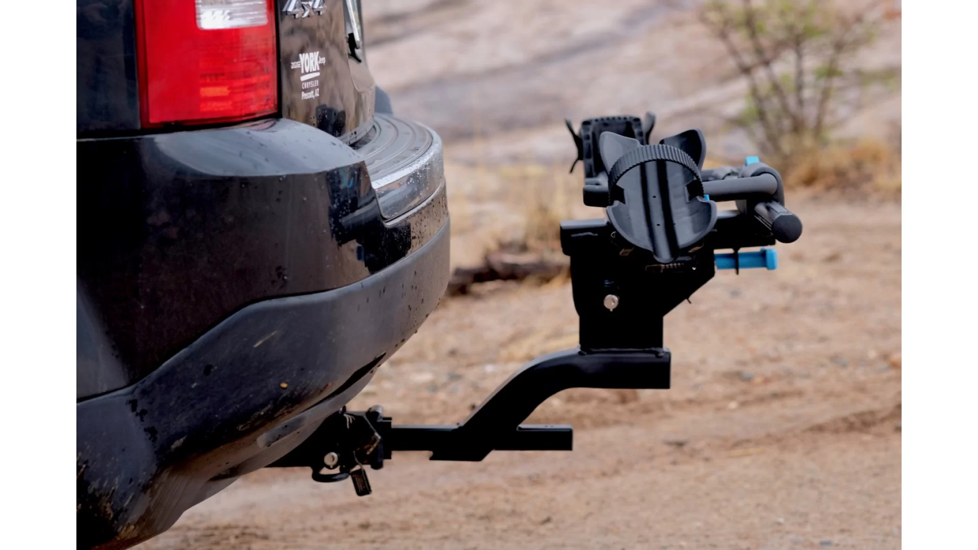 Rocky Mounts MonoRail Solo 1 Bike Hitch Mounted Carrier - 10007 - View 1