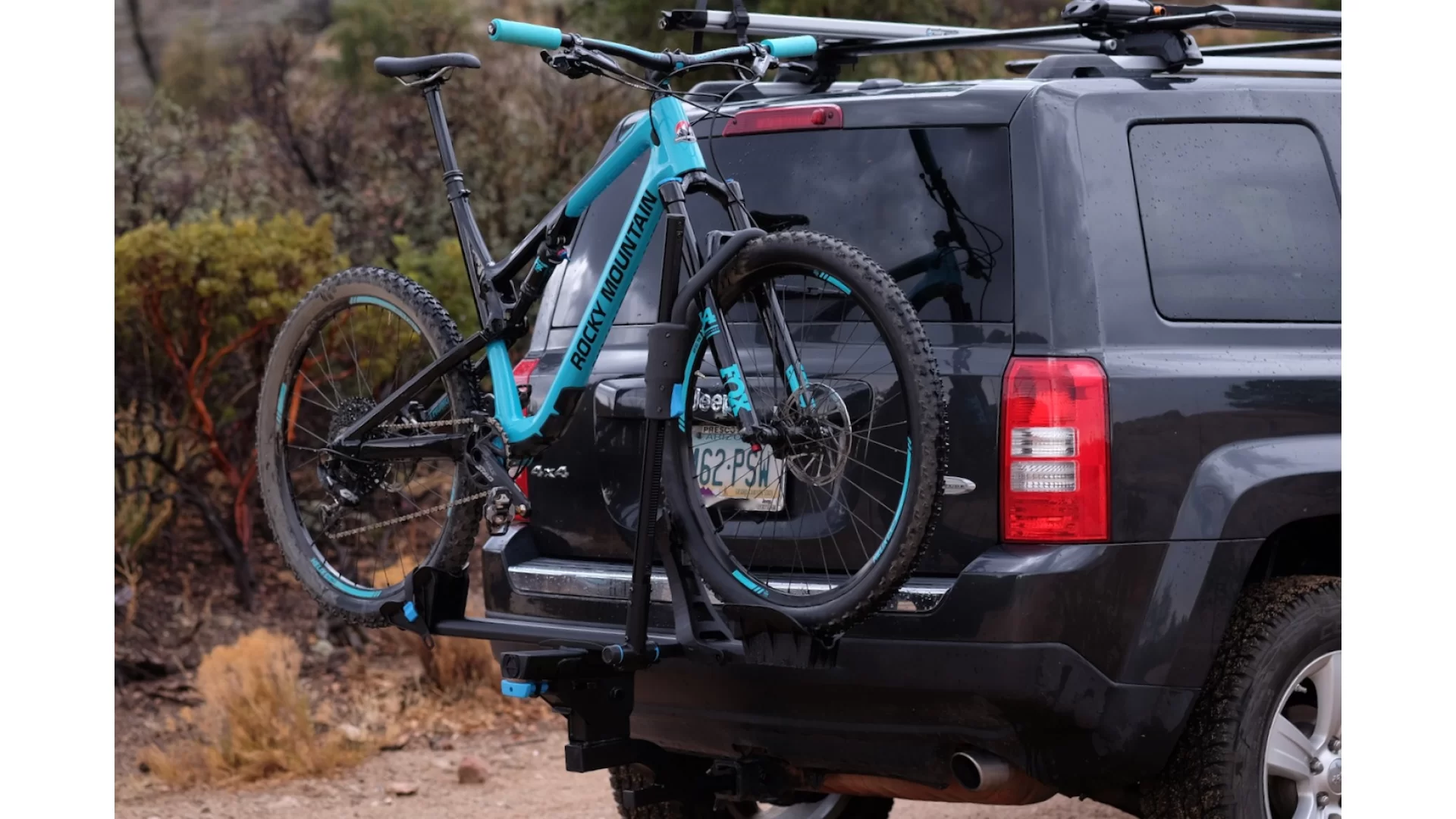 Rocky Mounts MonoRail Solo 1 Bike Hitch Mounted Carrier - 10007 - View 4