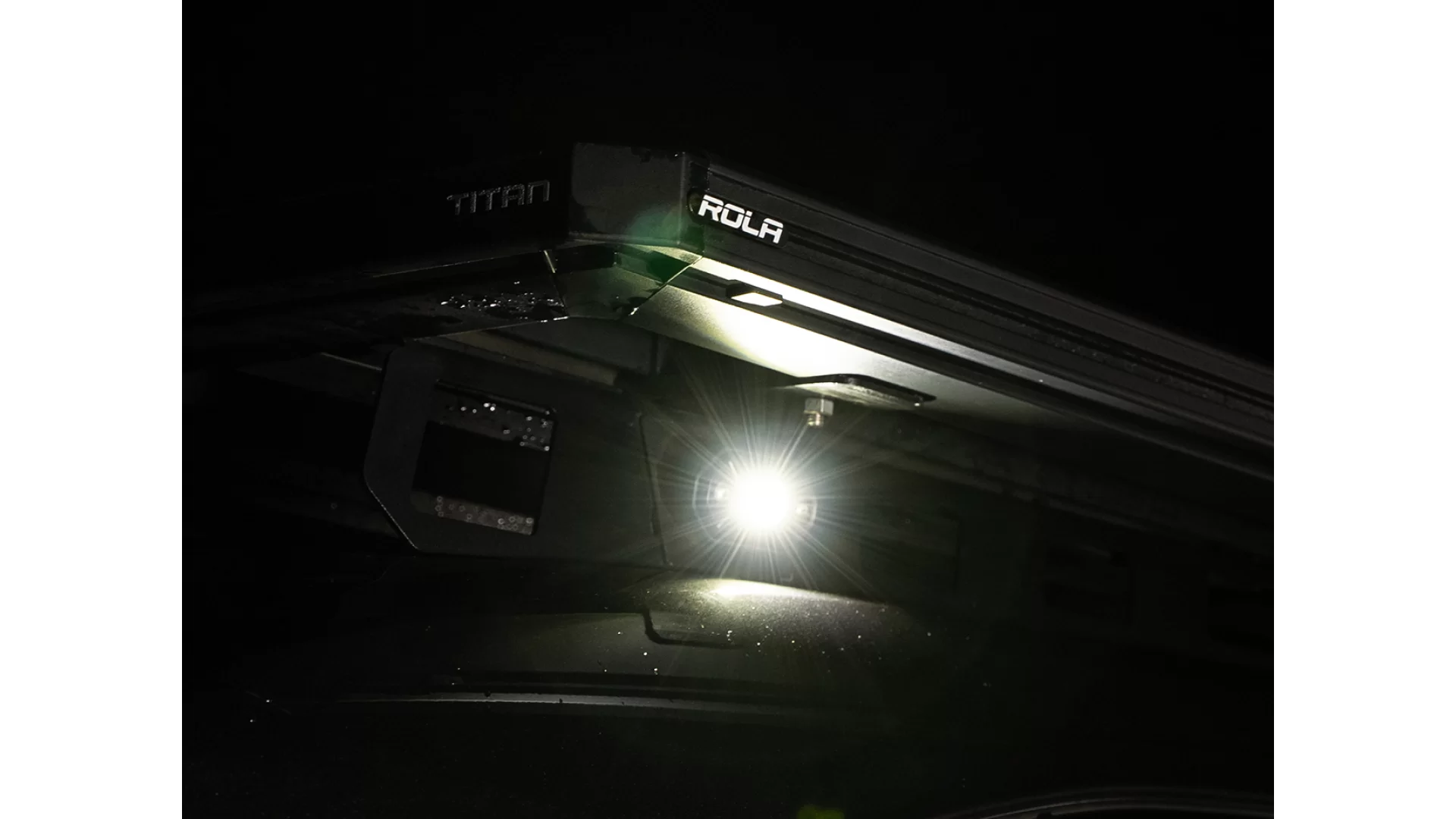 Rola Light and mounting plate suitable for Ridge Mounts - RMLED01 - View 3