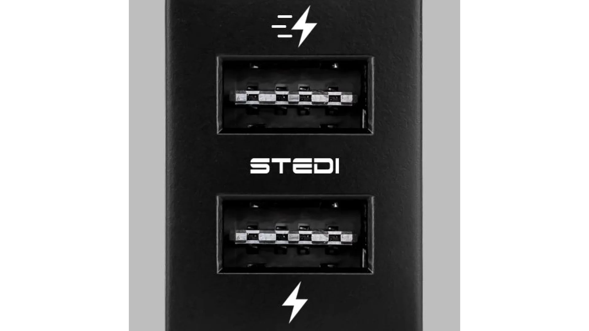 Stedi Push Switch To Suit D-Max/BT-50 (2020 - On) & MU-X (2021 - On) - Dual USB PSHSWCH-MUXDMAXBT50-DUALUSB