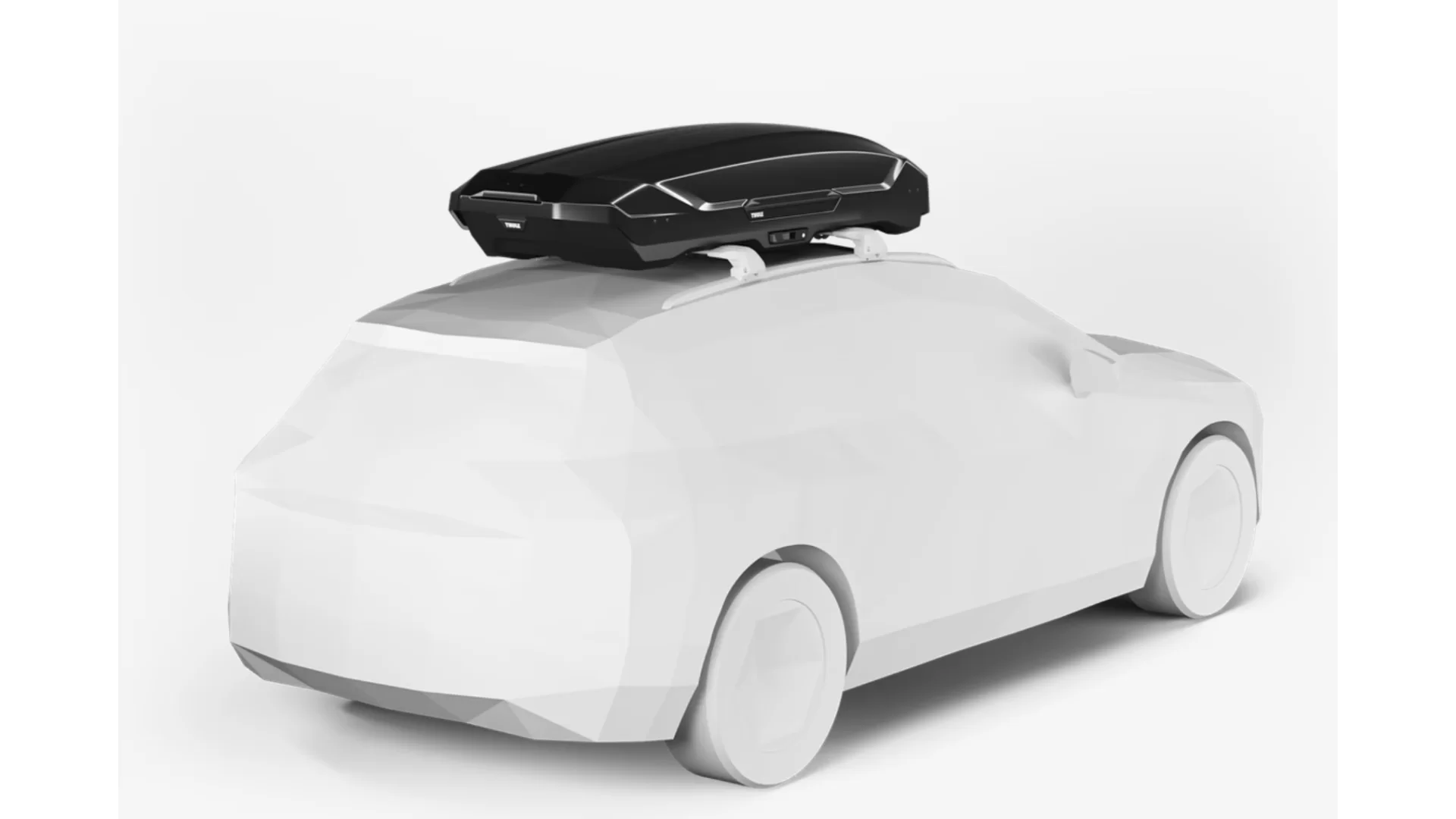 Thule Motion 3 XL Gloss Black Roof Box - 639800 - View 2