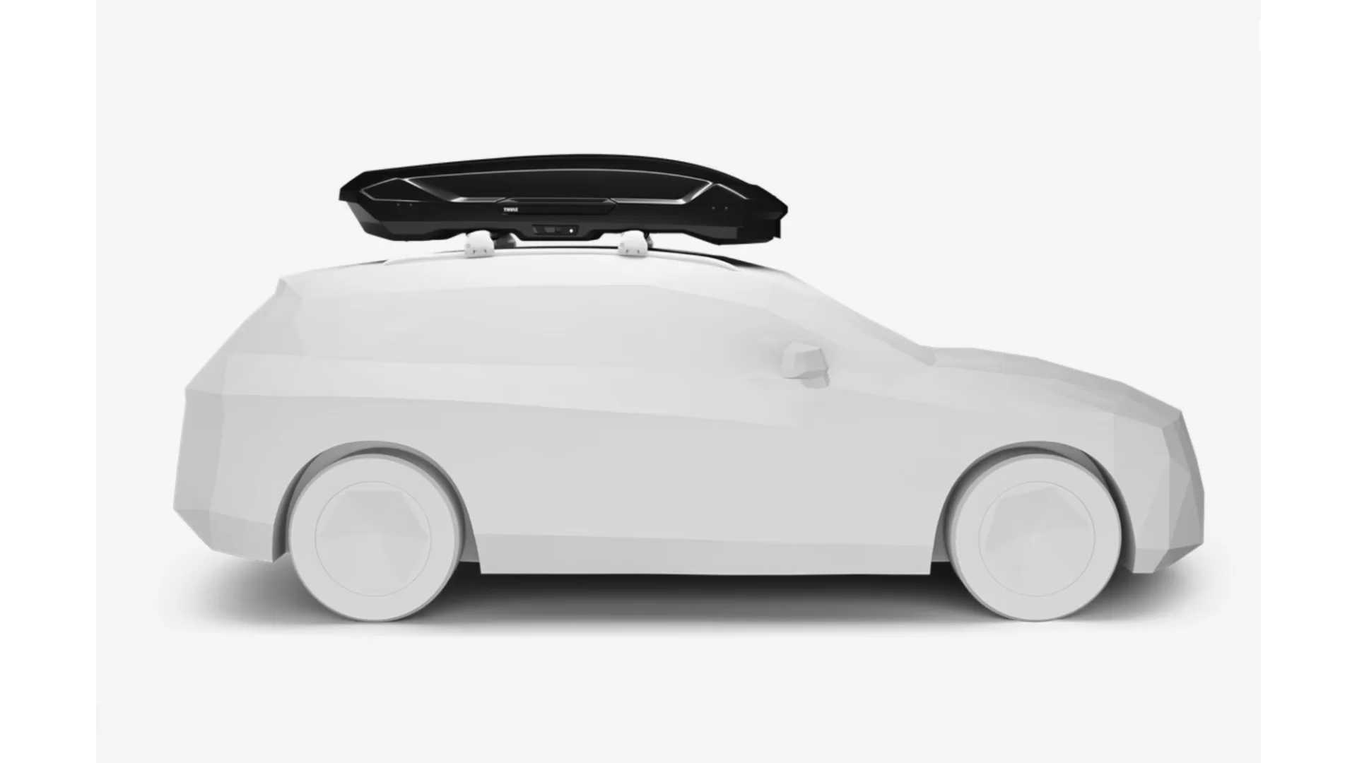 Thule Motion 3 XL Gloss Black Roof Box - 639800 - View 1