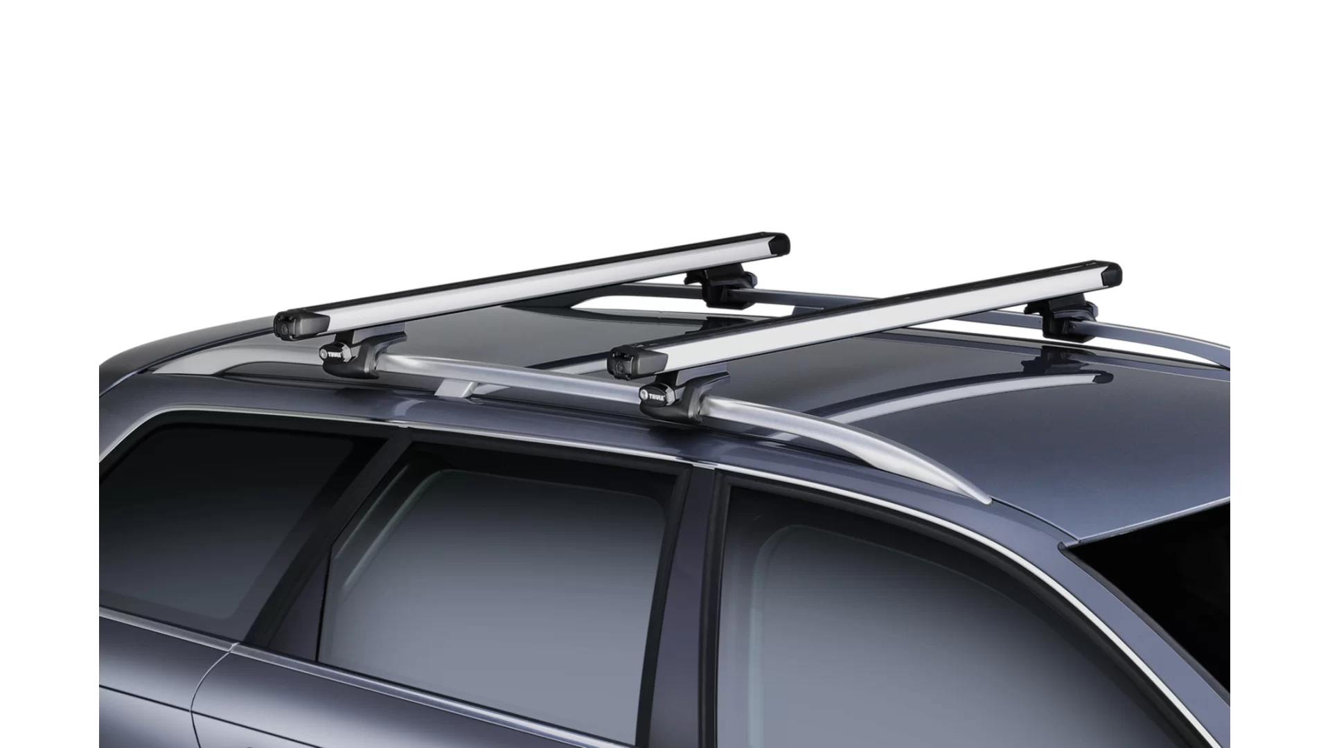 Thule 891000 Silver SlideBar, 127cm (2-pack) - View 2