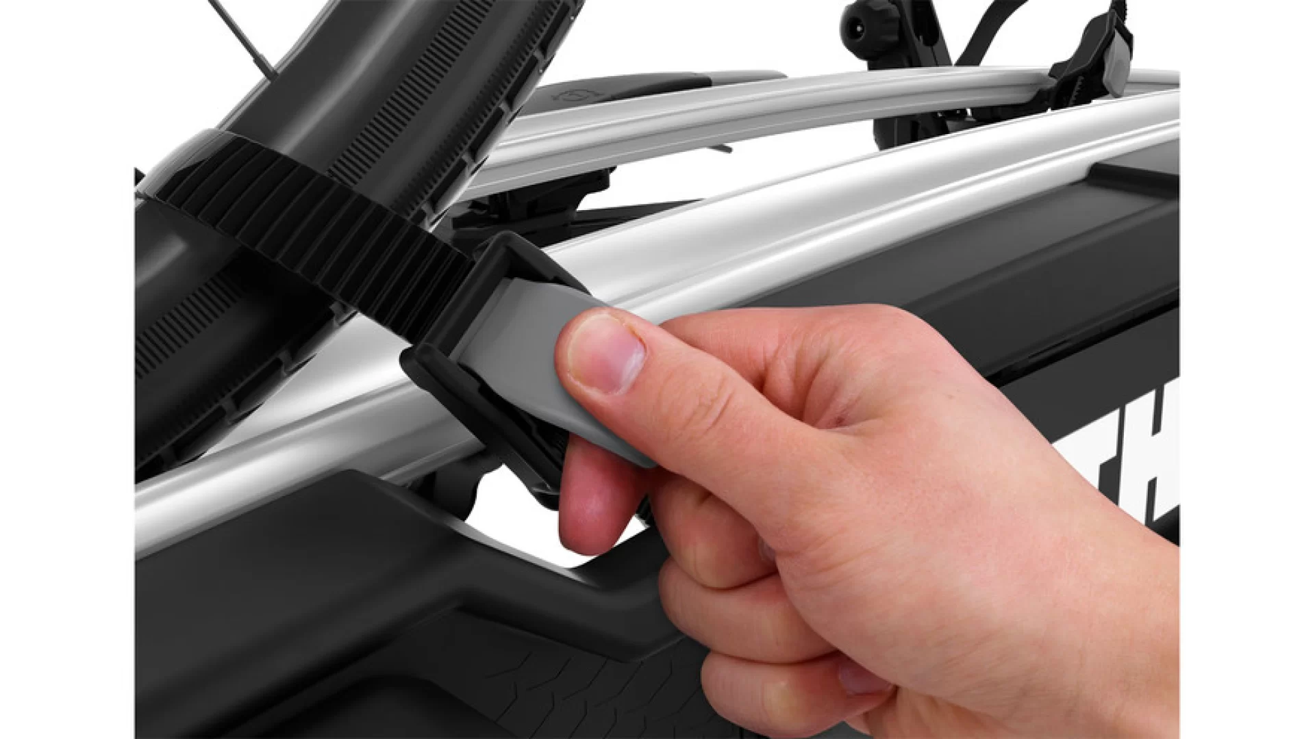 Thule VeloCompact 2 Bike Tow Ball Mounted Carrier - 924001 - View 6