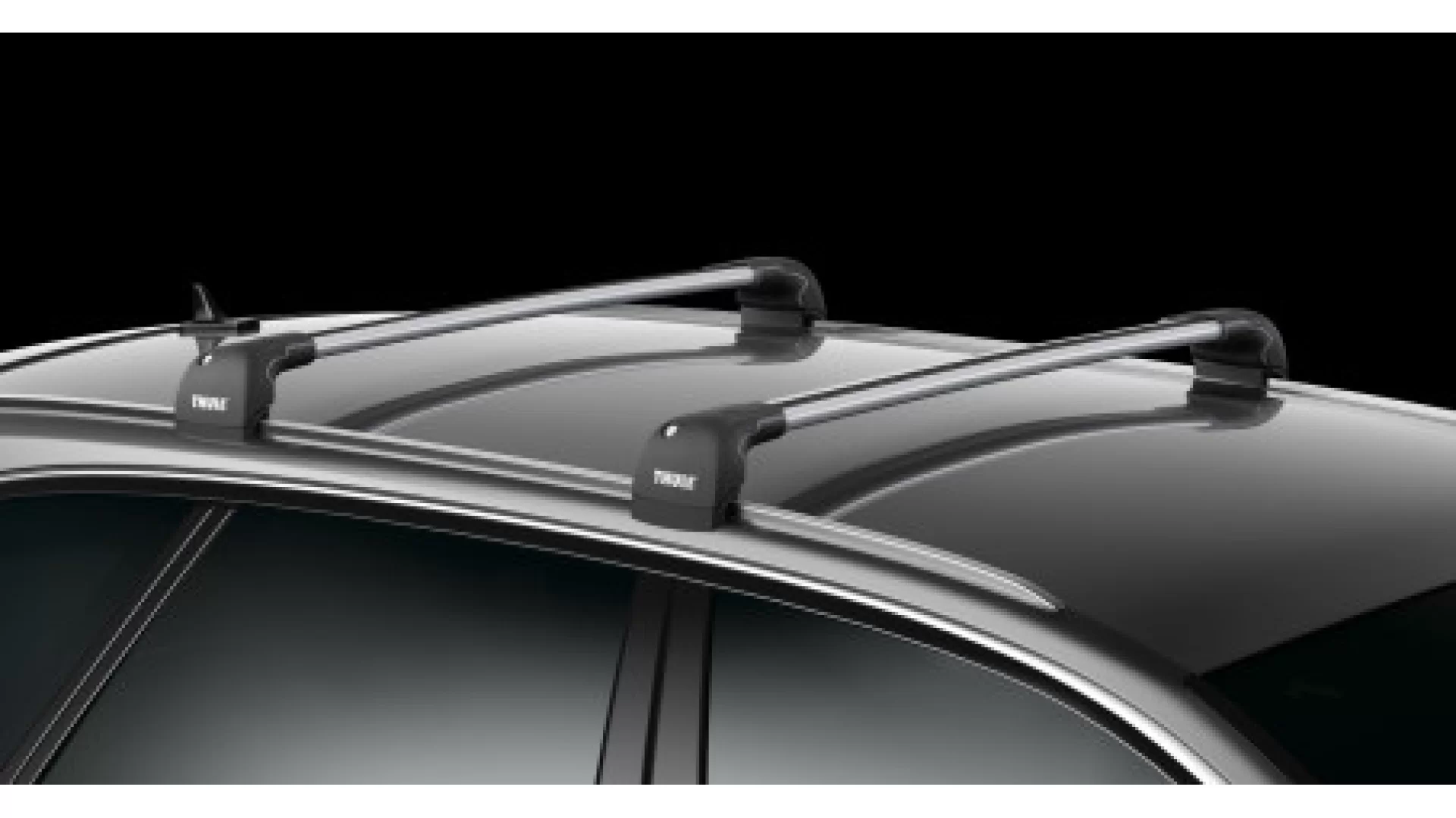 Thule Wingbar Edge Fixedpoint / Solid Roof Rails Silver - 959100  - View 3