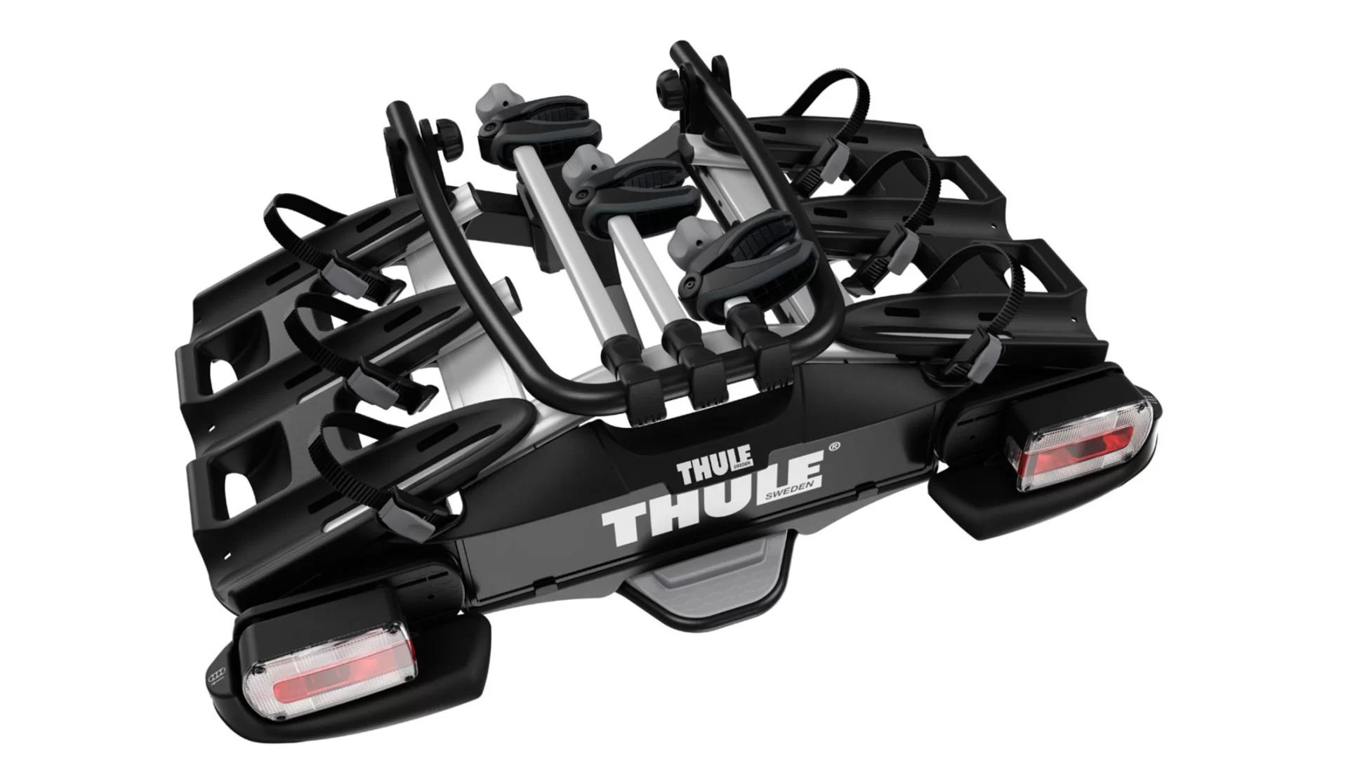 Thule VeloCompact 4 bike tow ball mounted carrier combo - 927002 + 926101 - View 4