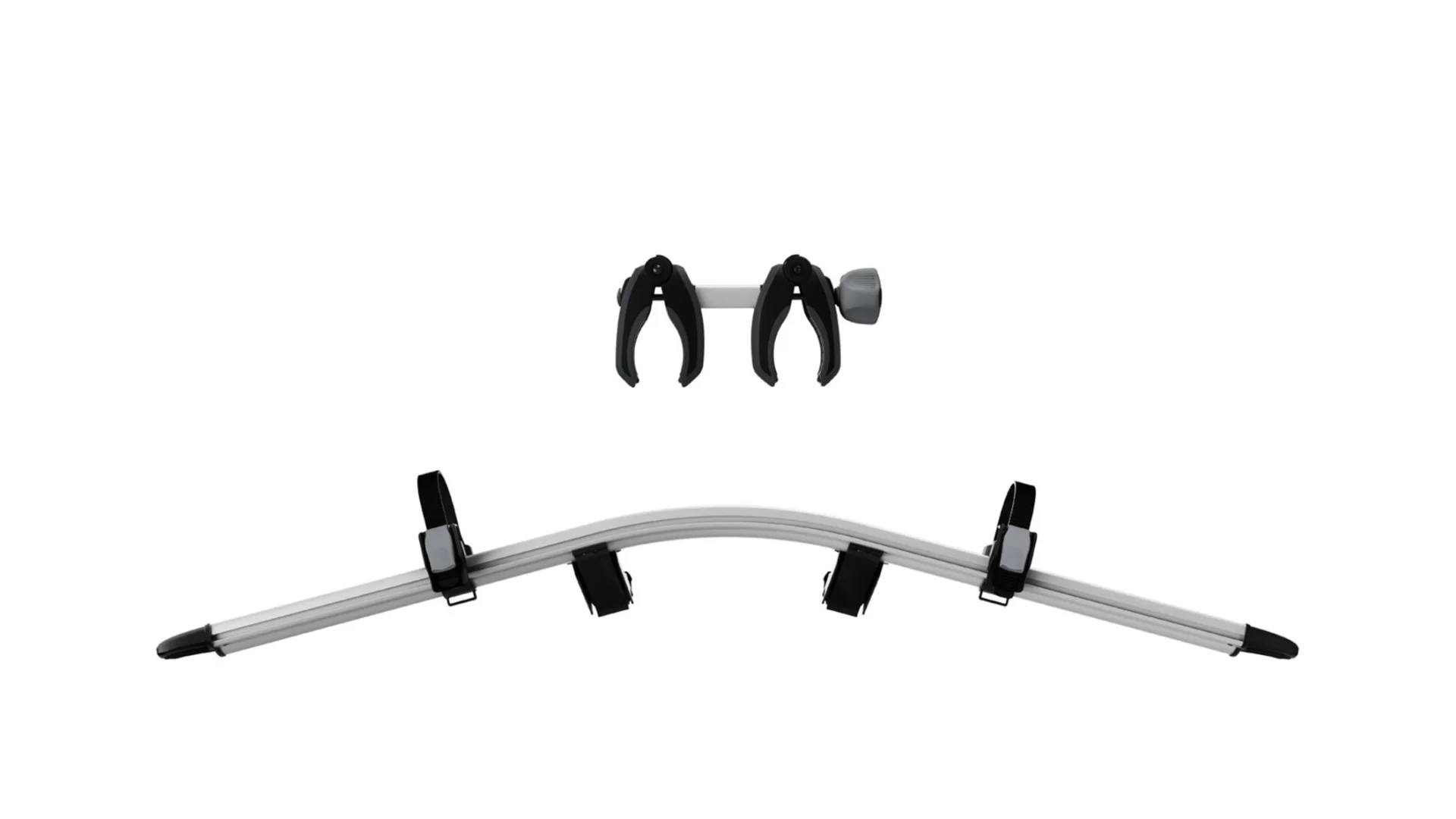 Thule VeloCompact 4 bike tow ball mounted carrier combo - 927002 + 926101 - View 2