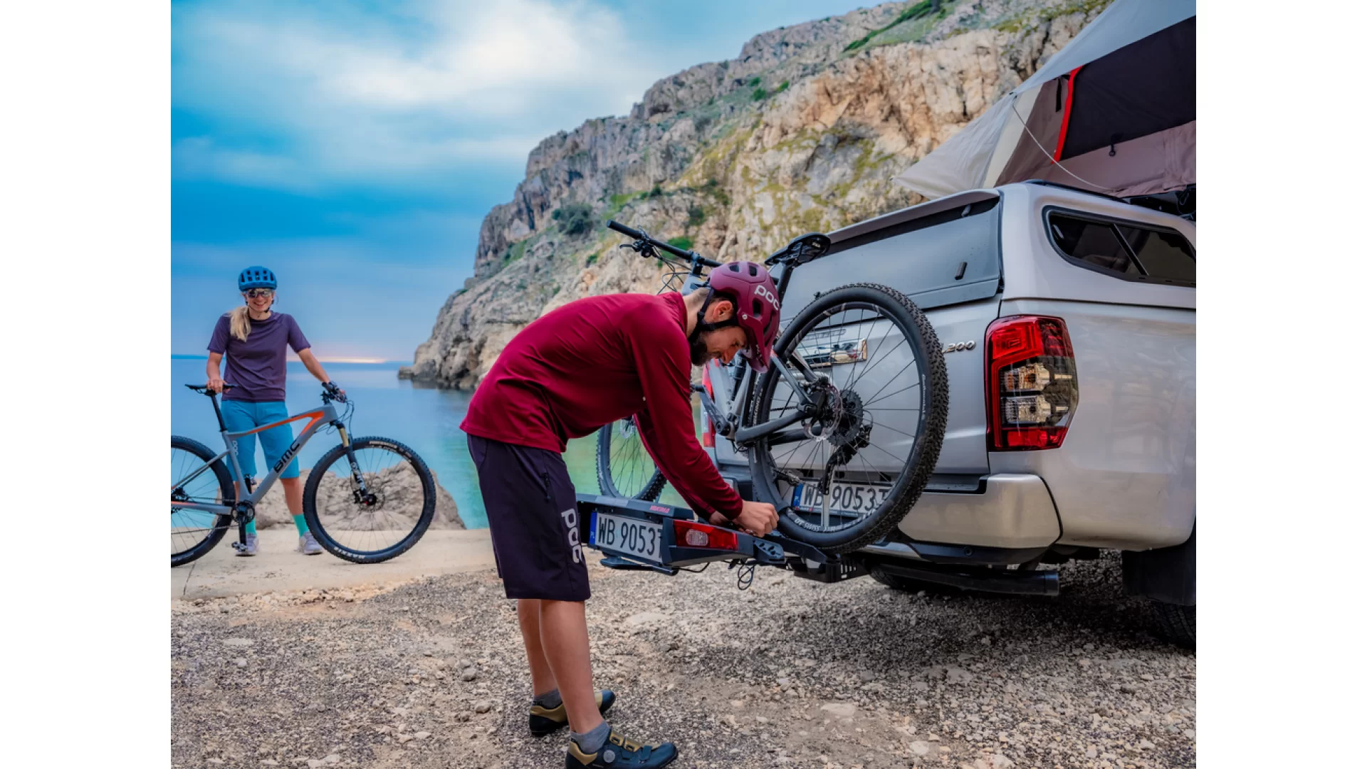 Yakima FoldClick 2 Bike Tow Ball Mounted Carrier - 8002495 - View 1