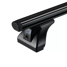 Cruz Commercial Alu Cargo Roof Rack Dark 128cm Crossbar 3 Bar AF3-128, 925-095