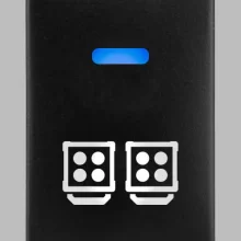 Stedi Push Switch To Suit D-Max/BT-50 (2020 - On) & MU-X (2021 - On) - Work Lights PSHSWCH-MUXDMAXBT50-WORK