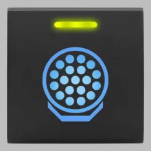 Stedi Square Type Push Switch - Spot Lights SQUARE-TOY-DRIVE