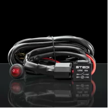 Stedi LED Work Light Wiring Kit Loom Harness (Not High Beam Triggered) WIRLED-KIT