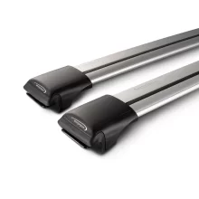 Yakima Rail Bar Silver Roof Rack Pair for Raised Rails S43Y - 8050202
