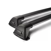 Yakima Flush Bar Black Roof Rack Pair S8YB - 8050223