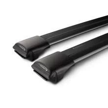 Yakima Rail Bar Black Roof Rack Pair for Raised Rails S44YB - 8050240