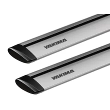 Yakima JetStream Bars S 127cm Silver Pack of 2 - 9813506